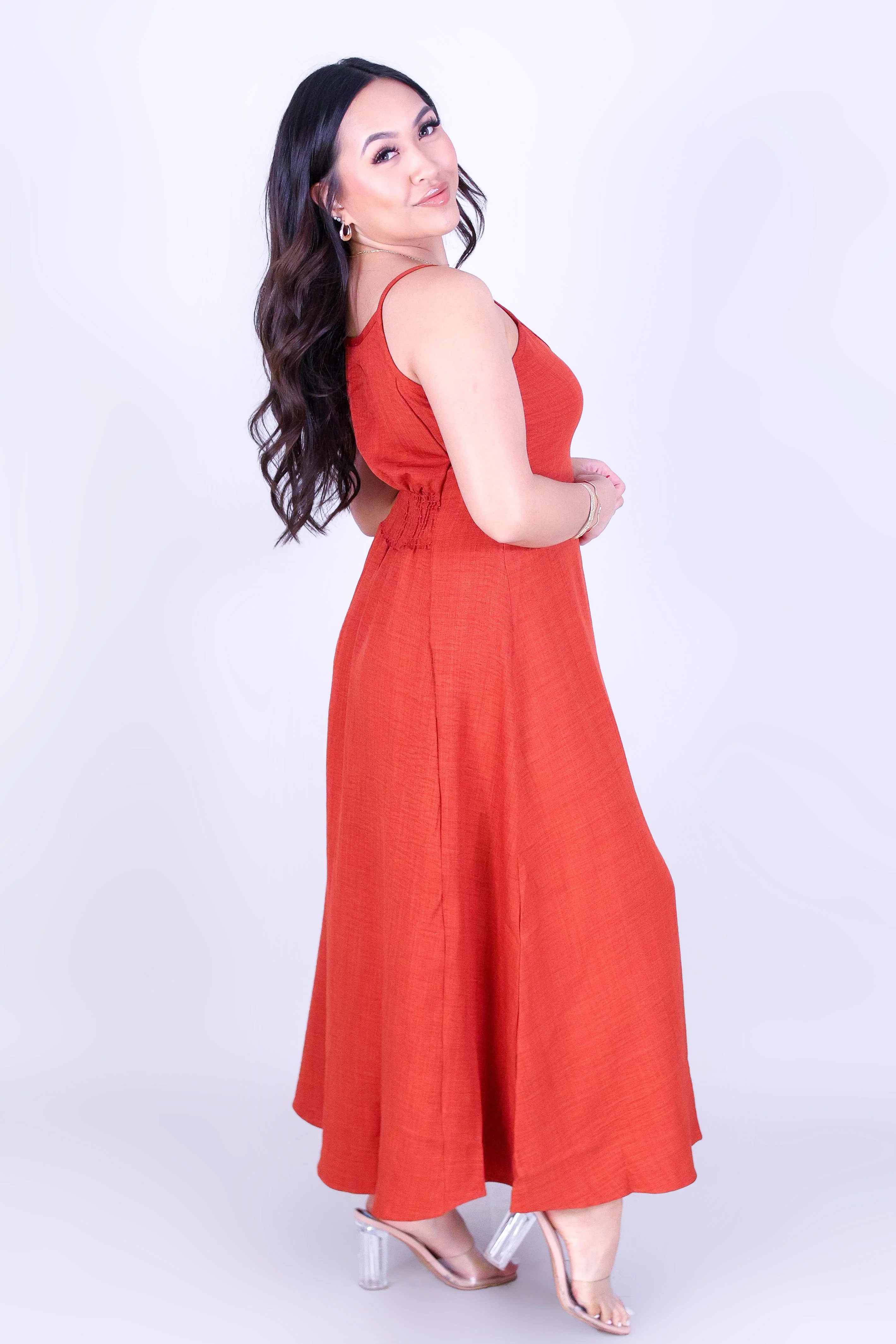 SLEEK FLOW LONG DRESS - Image 2