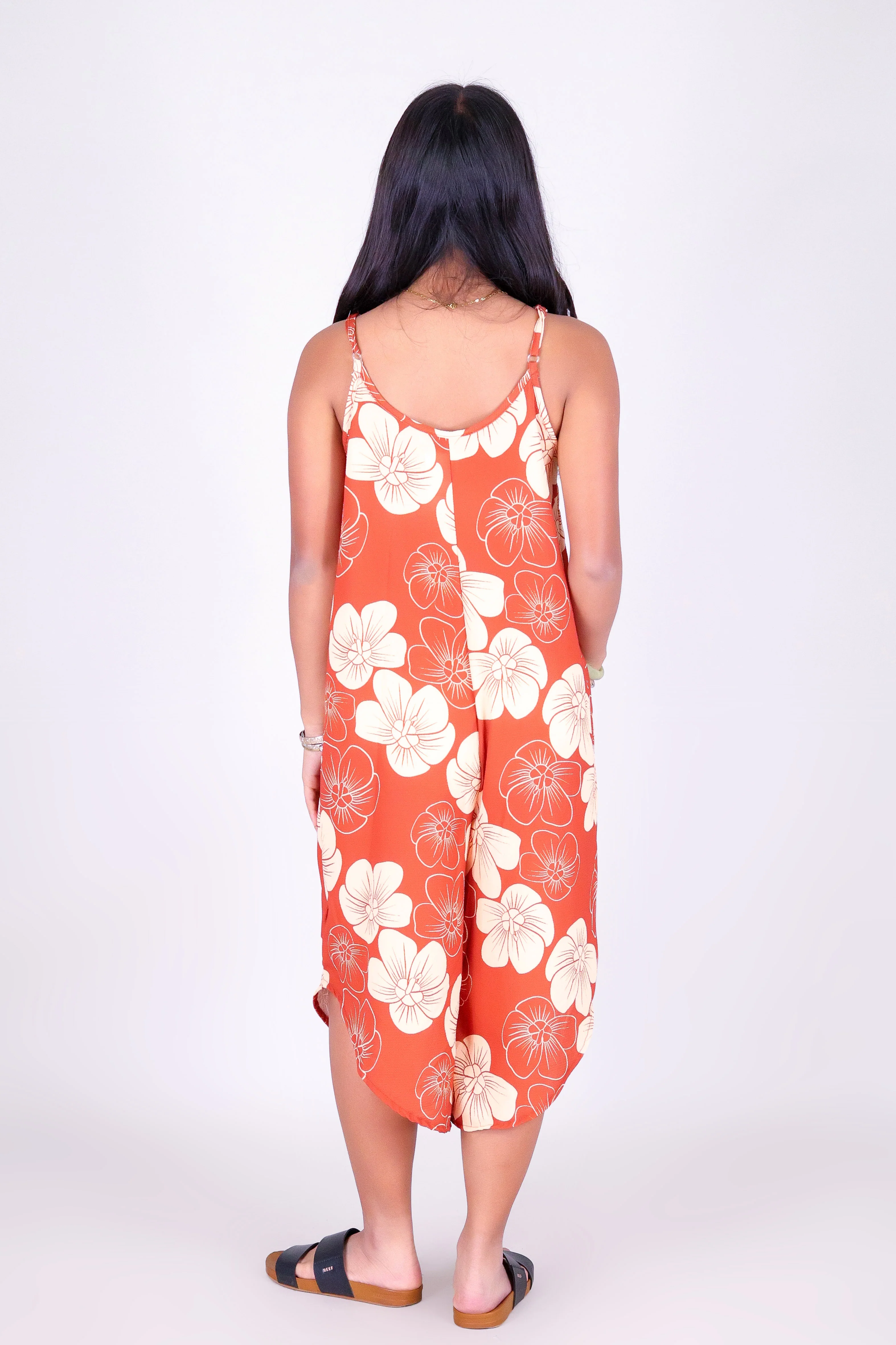 HAU FLOWER NO WAIST JUMPSUIT | KIDS SIZE 2-16 - Image 3