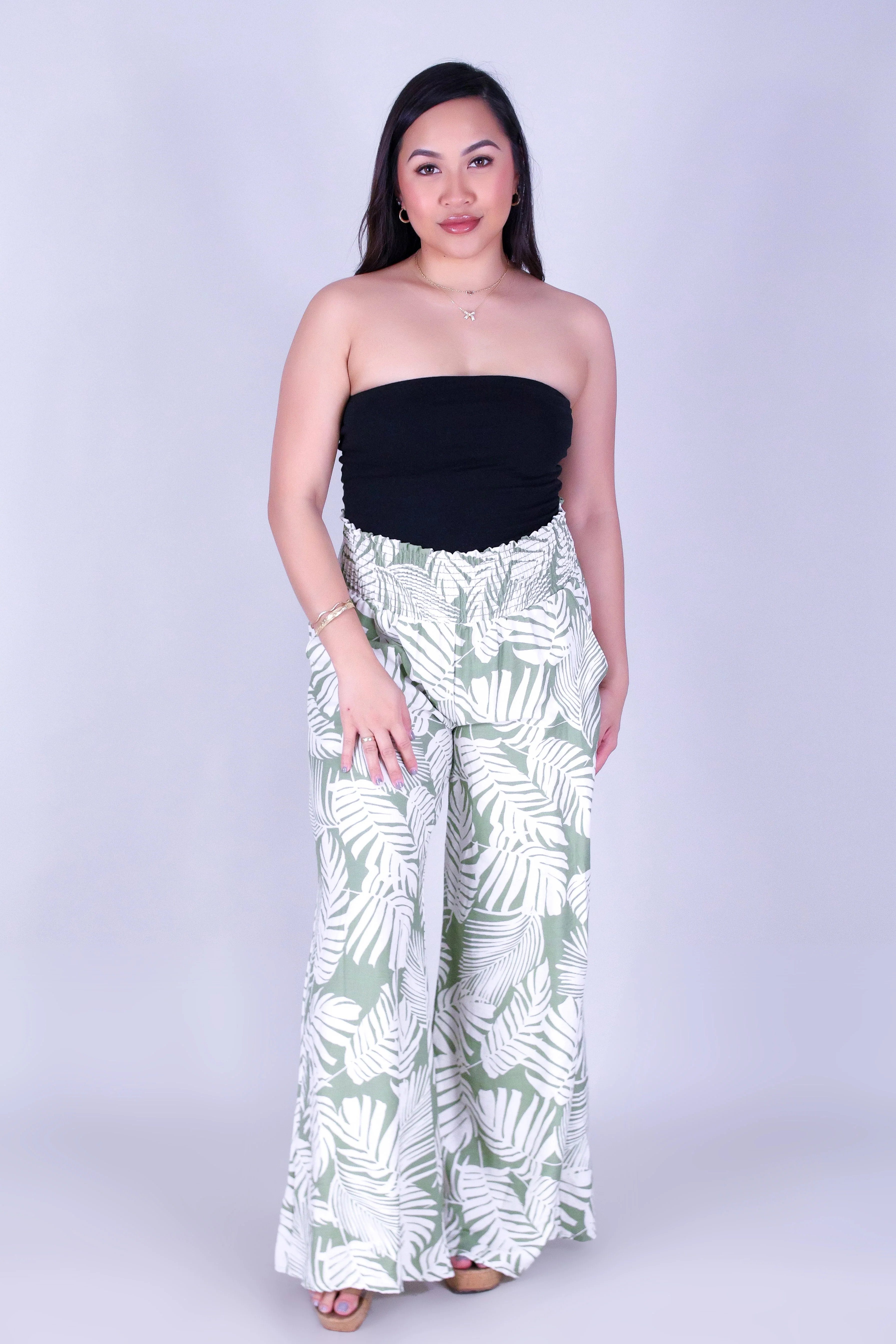 COASTAL LEAF PANTS