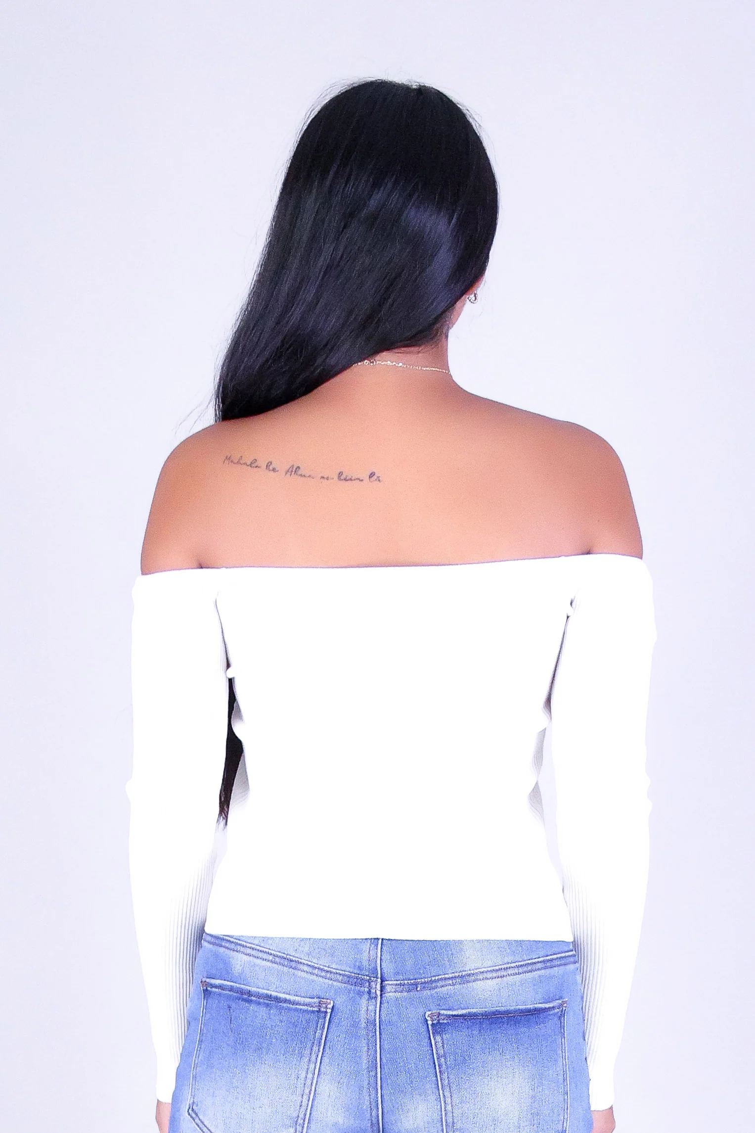 EFFORTLESS GLOW SWEATER FLYAWAY TOP - Image 4