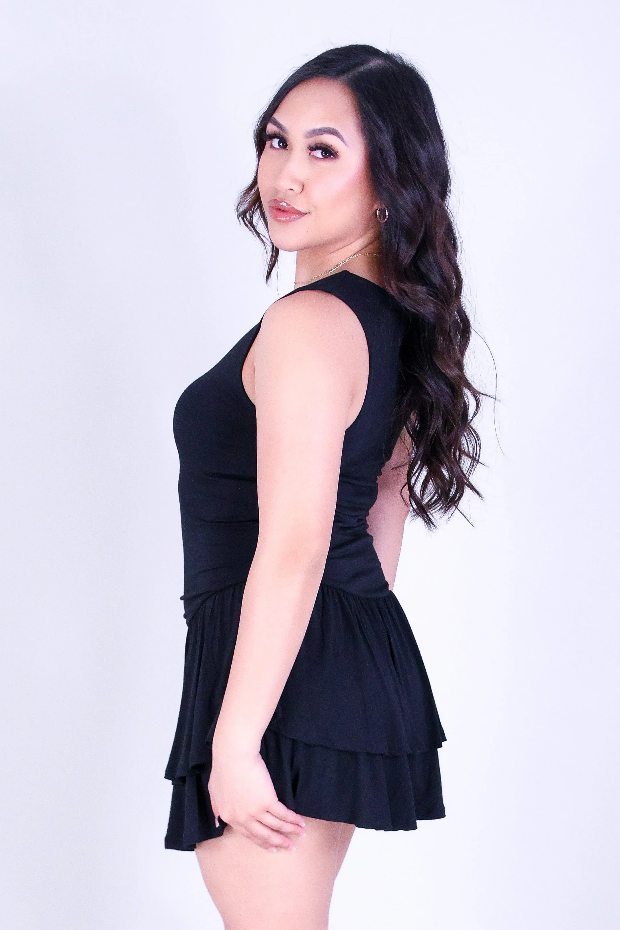 TWIRL ME RUFFLE DRESS - Image 3