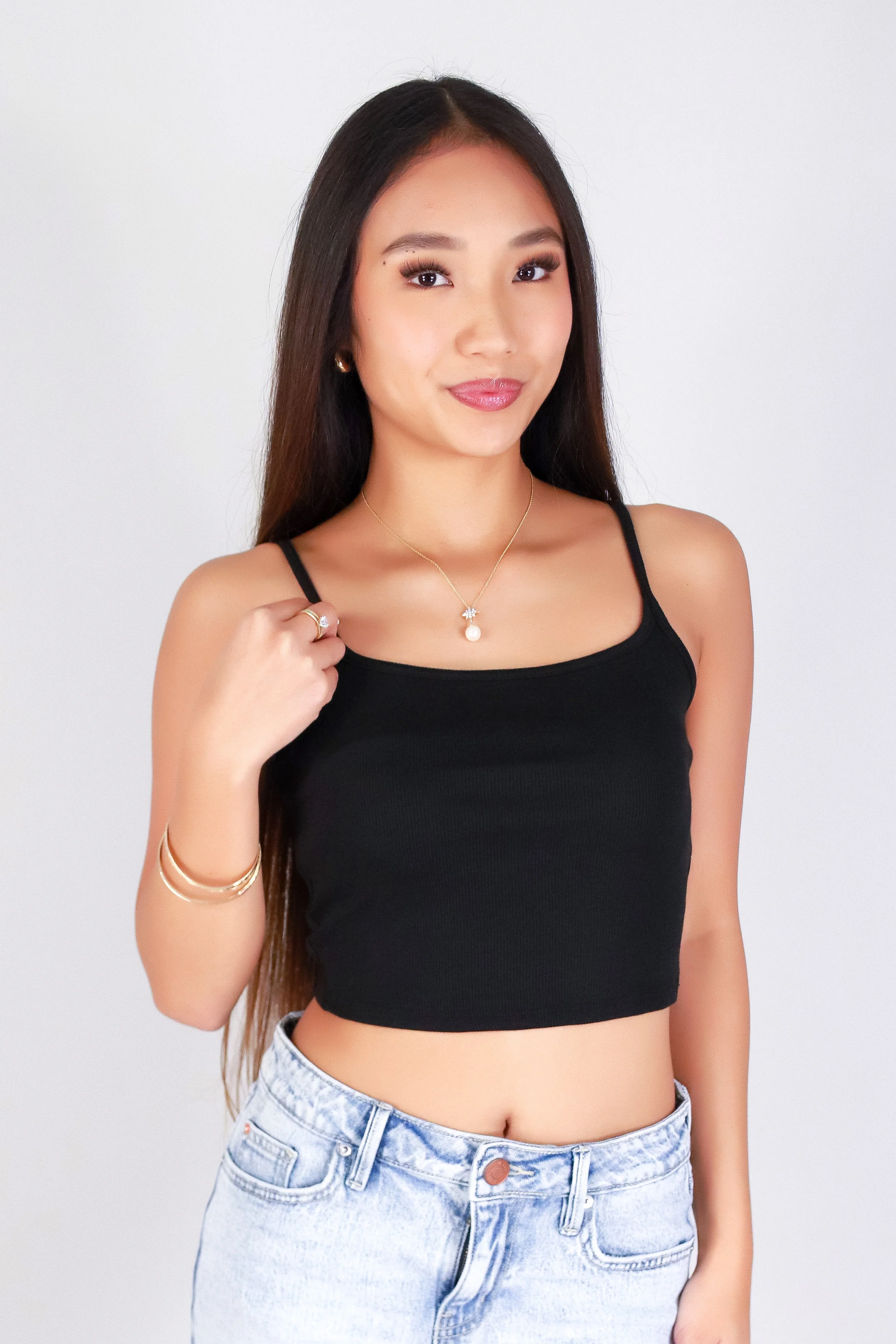 SWEETHEART RIBBED TOP - Image 2