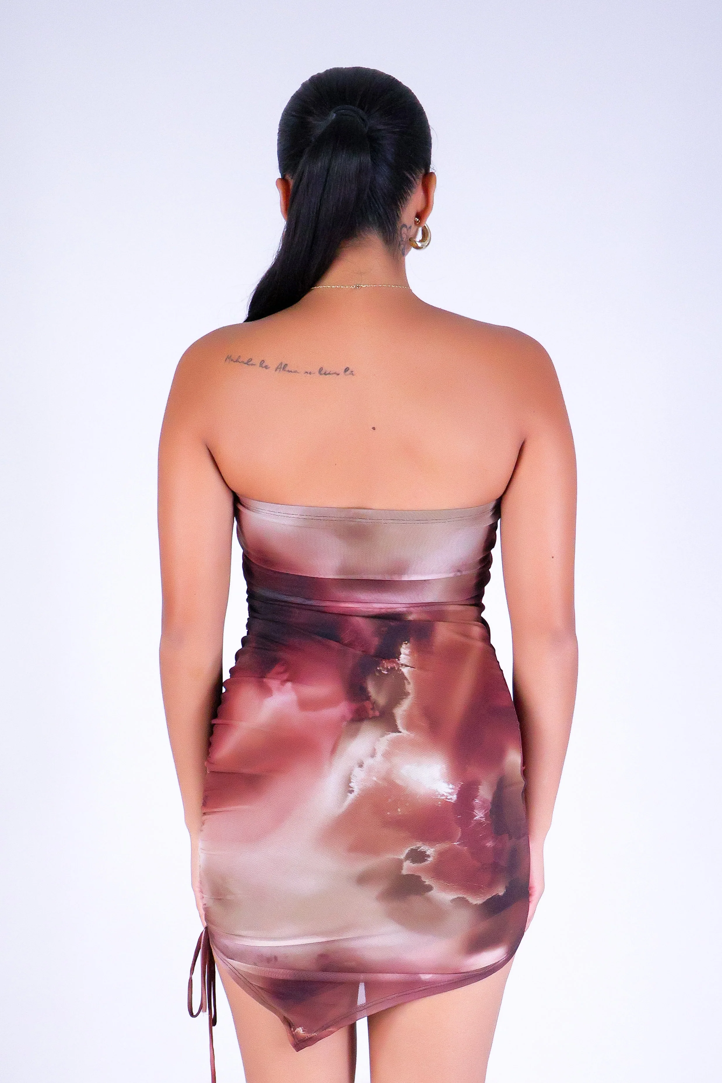 LOVELY ILLUSION TUBE DRESS - Image 4