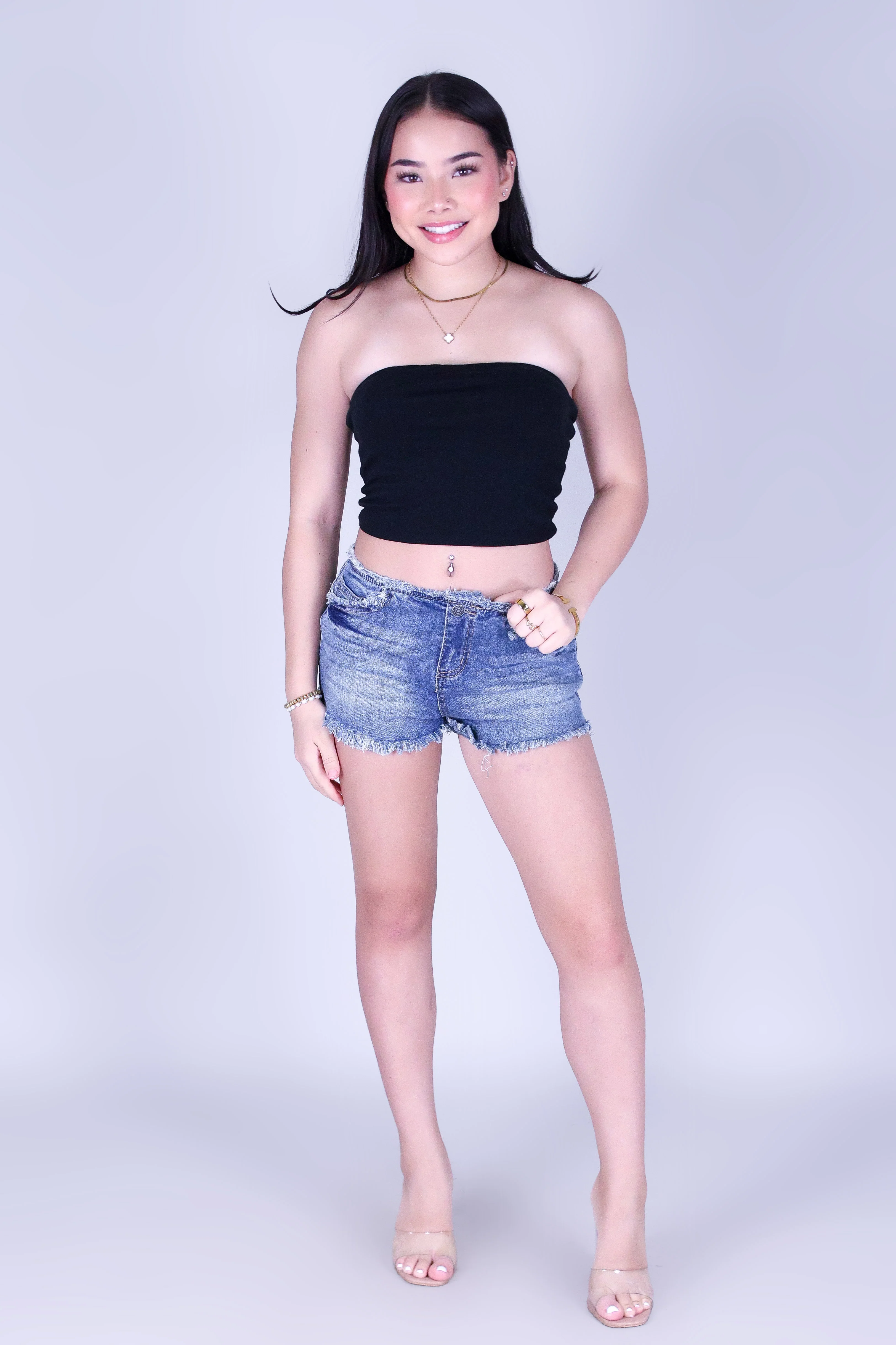 DESERT FADE DENIM SHORTS