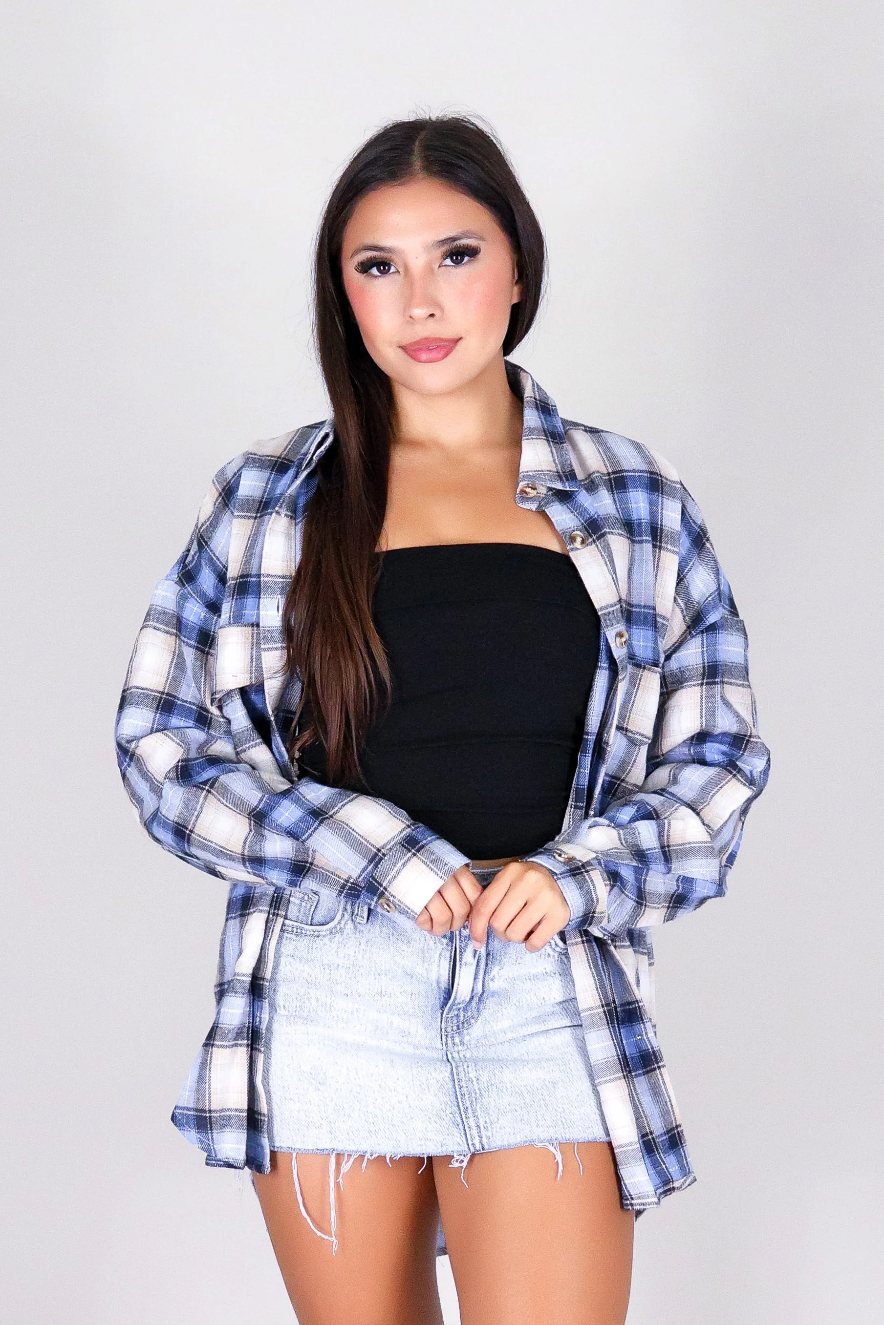 WEEKEND PLAID TOP - Image 2