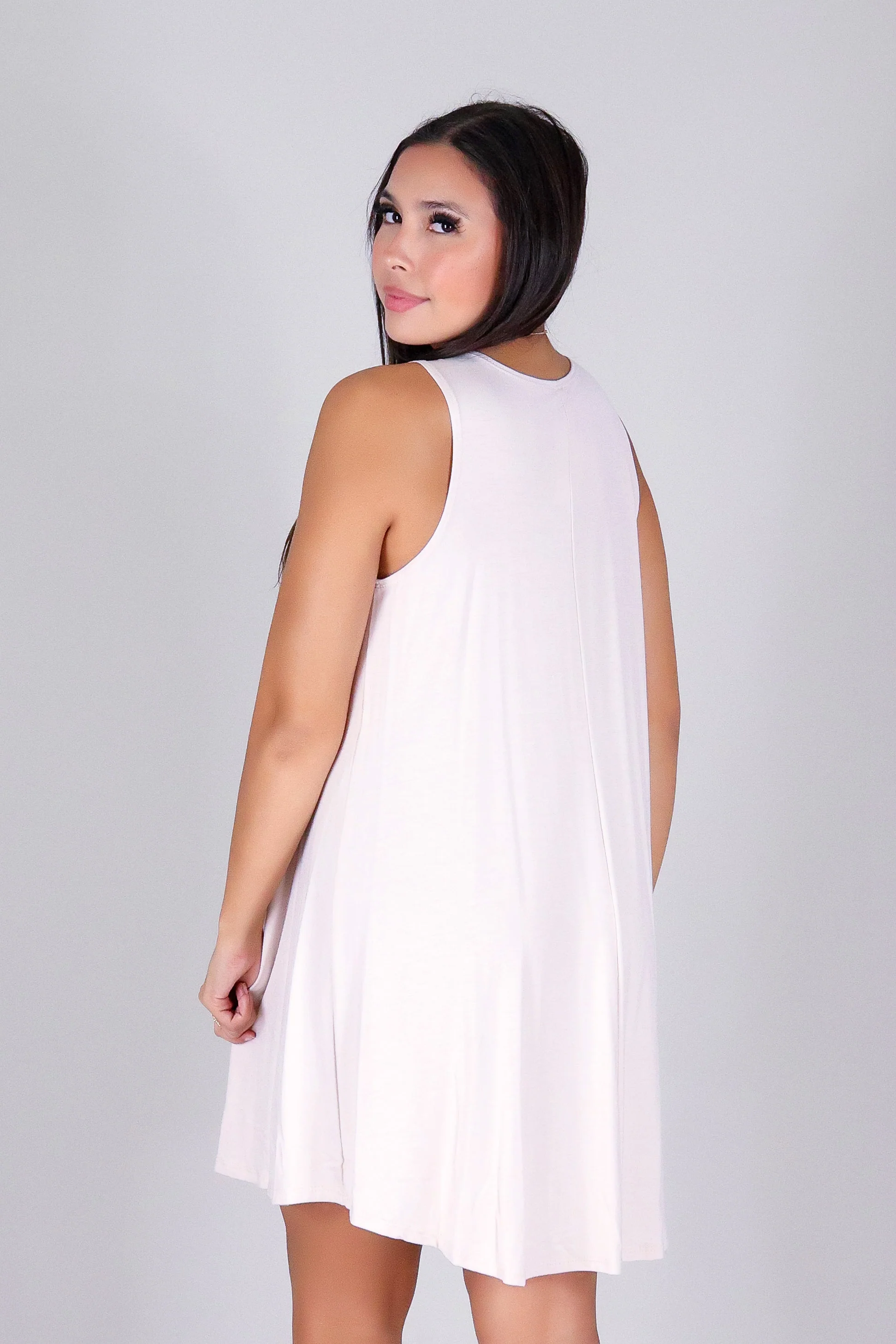 TWIRL AWAY TRAPEZE DRESS - Image 4