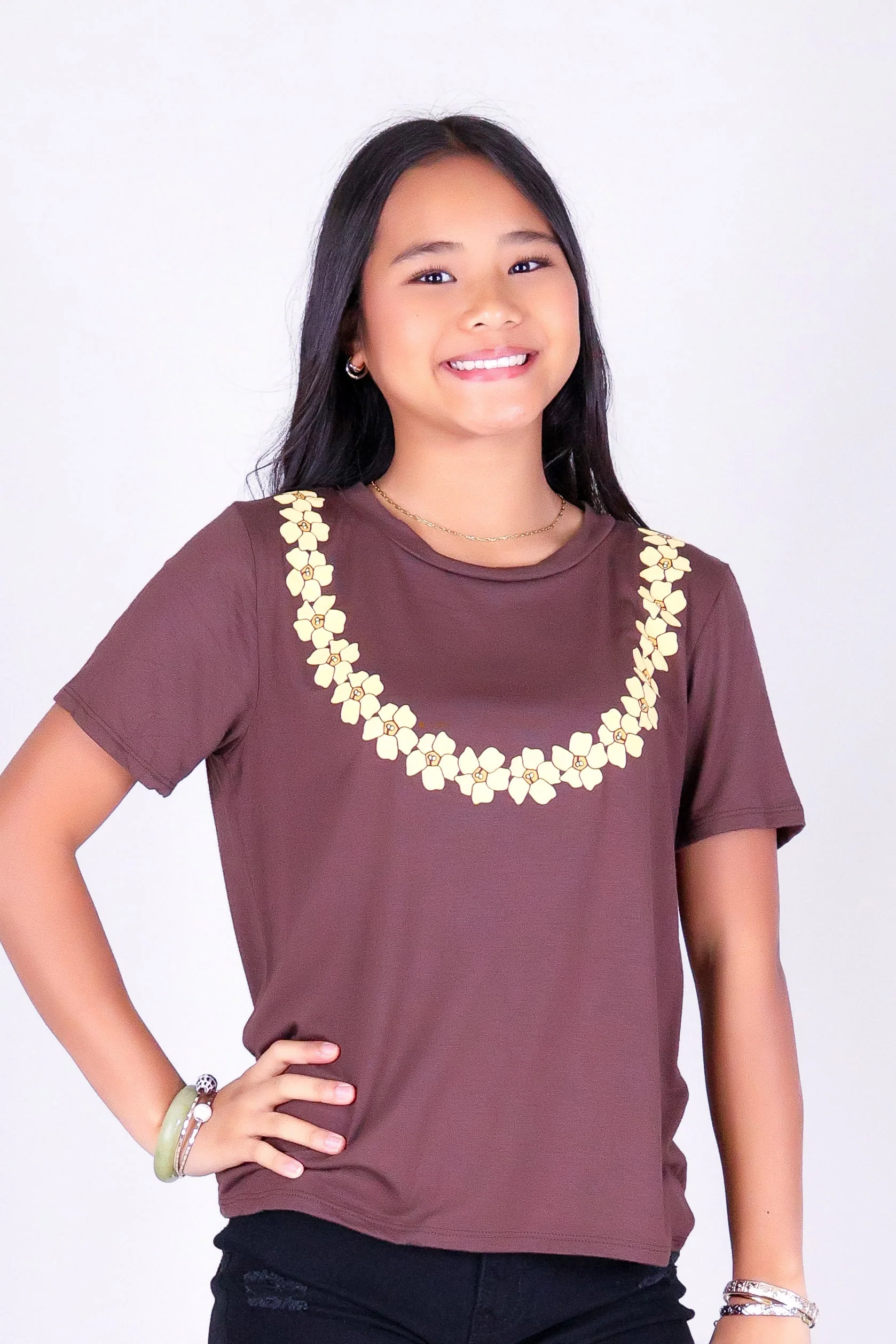 PUAKENIKENI LEI TEE | KIDS SIZE 2-16 - Image 2