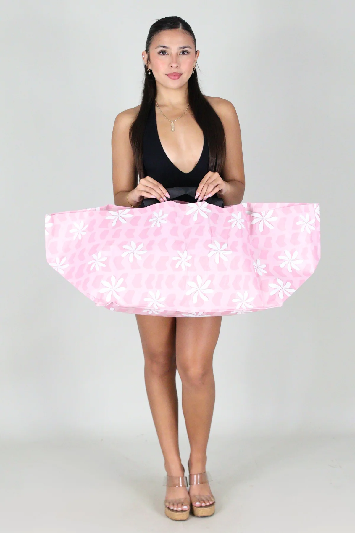 LARGE TIARE HEBREW CRINKLE BAG