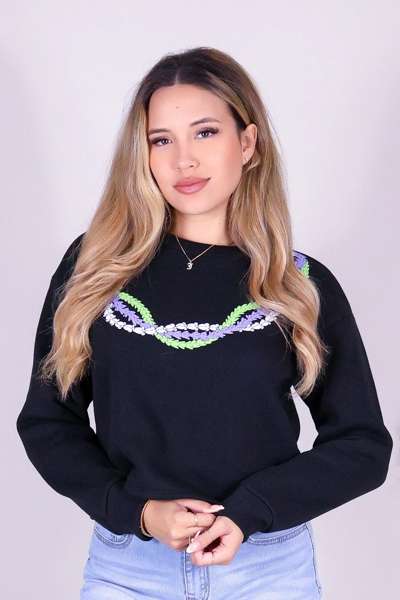 CROWN FLOWER PAKALANA SWEATER - Image 2