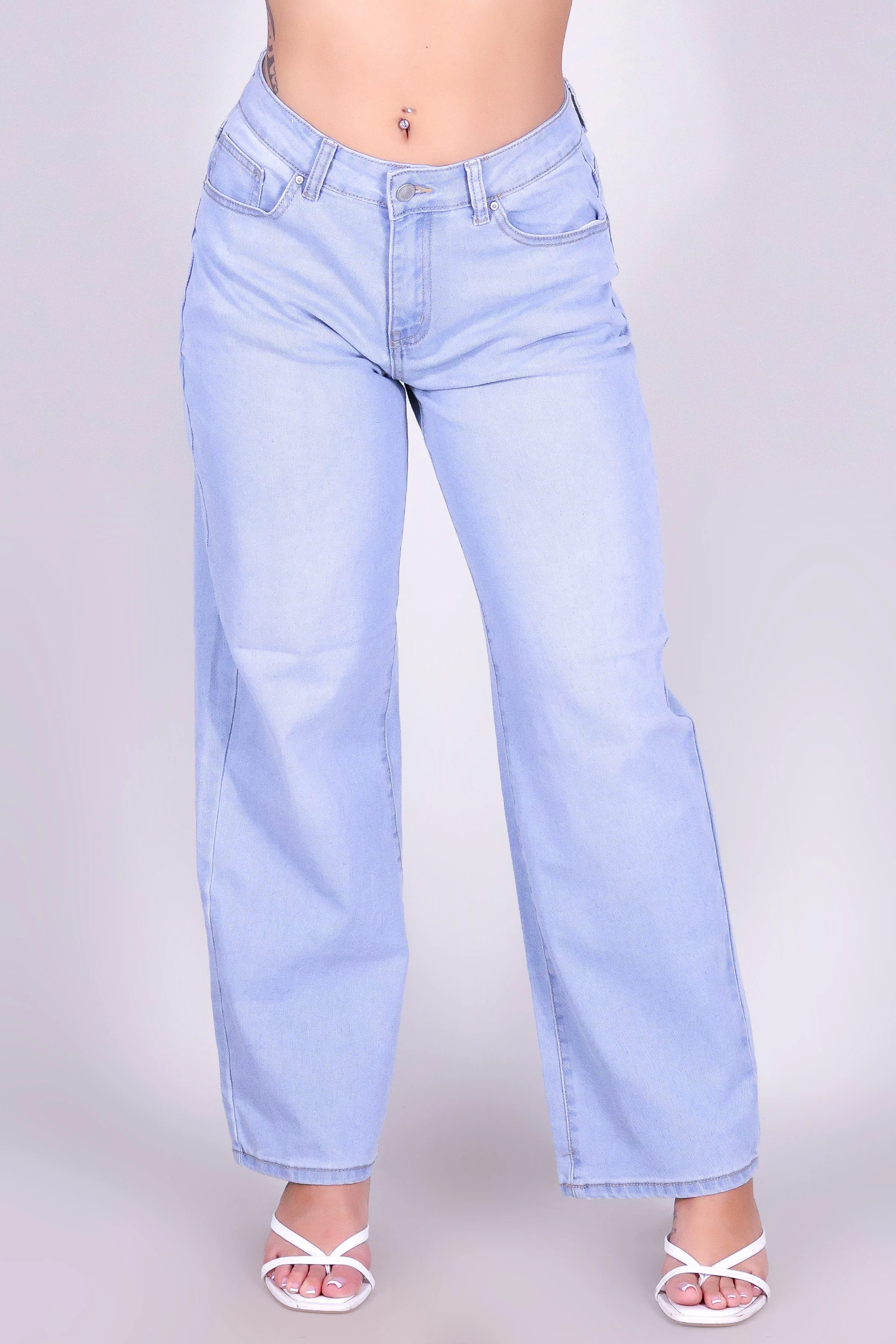 URBAN STRAIGHT DENIM JEANS - Image 2