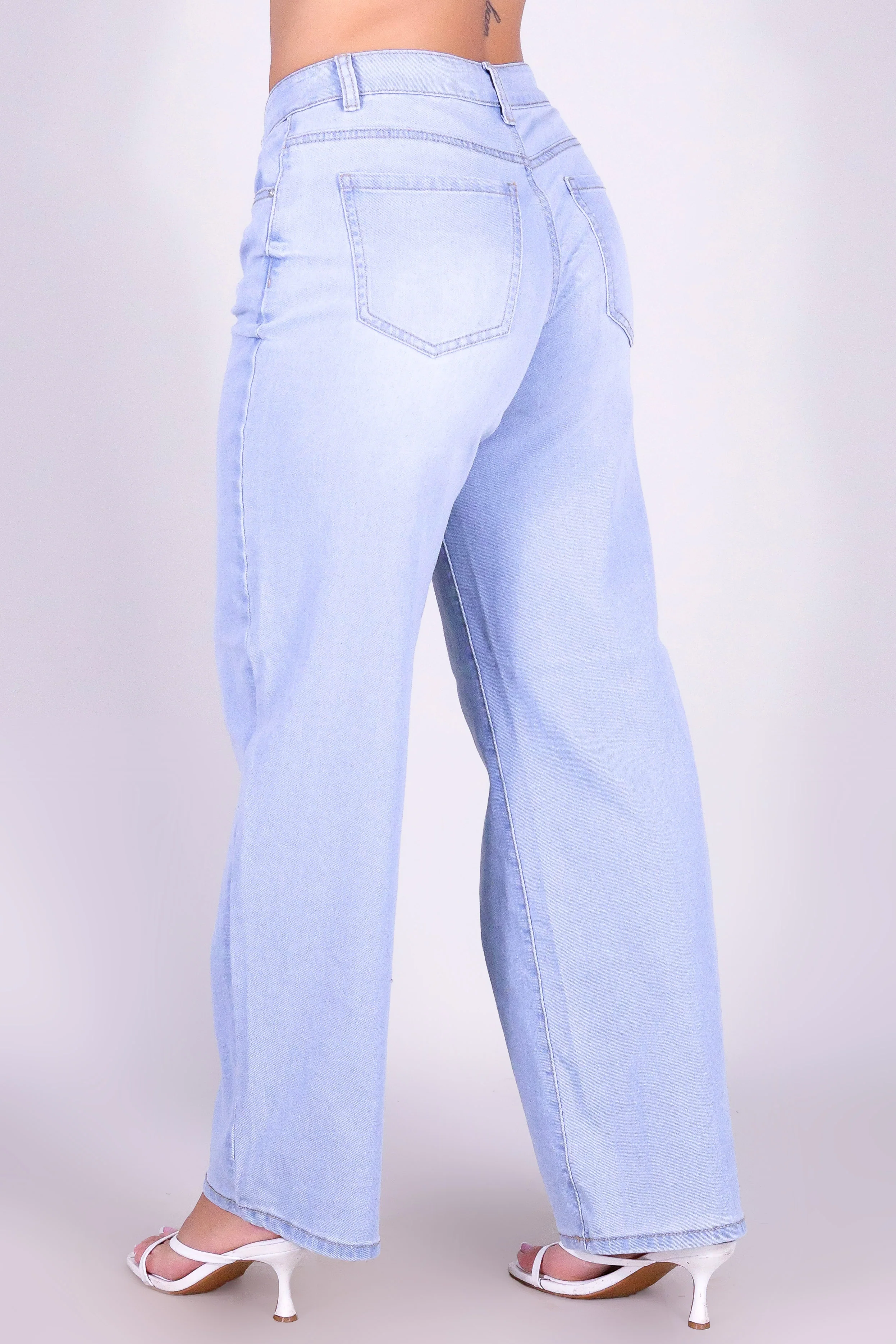 URBAN STRAIGHT DENIM JEANS - Image 3