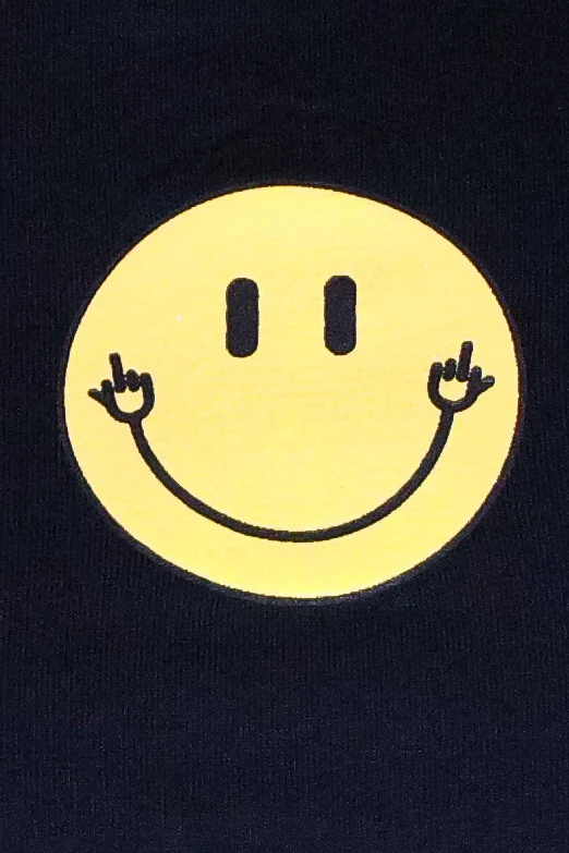 SMILEY FACE SCREEN TEE - Image 5