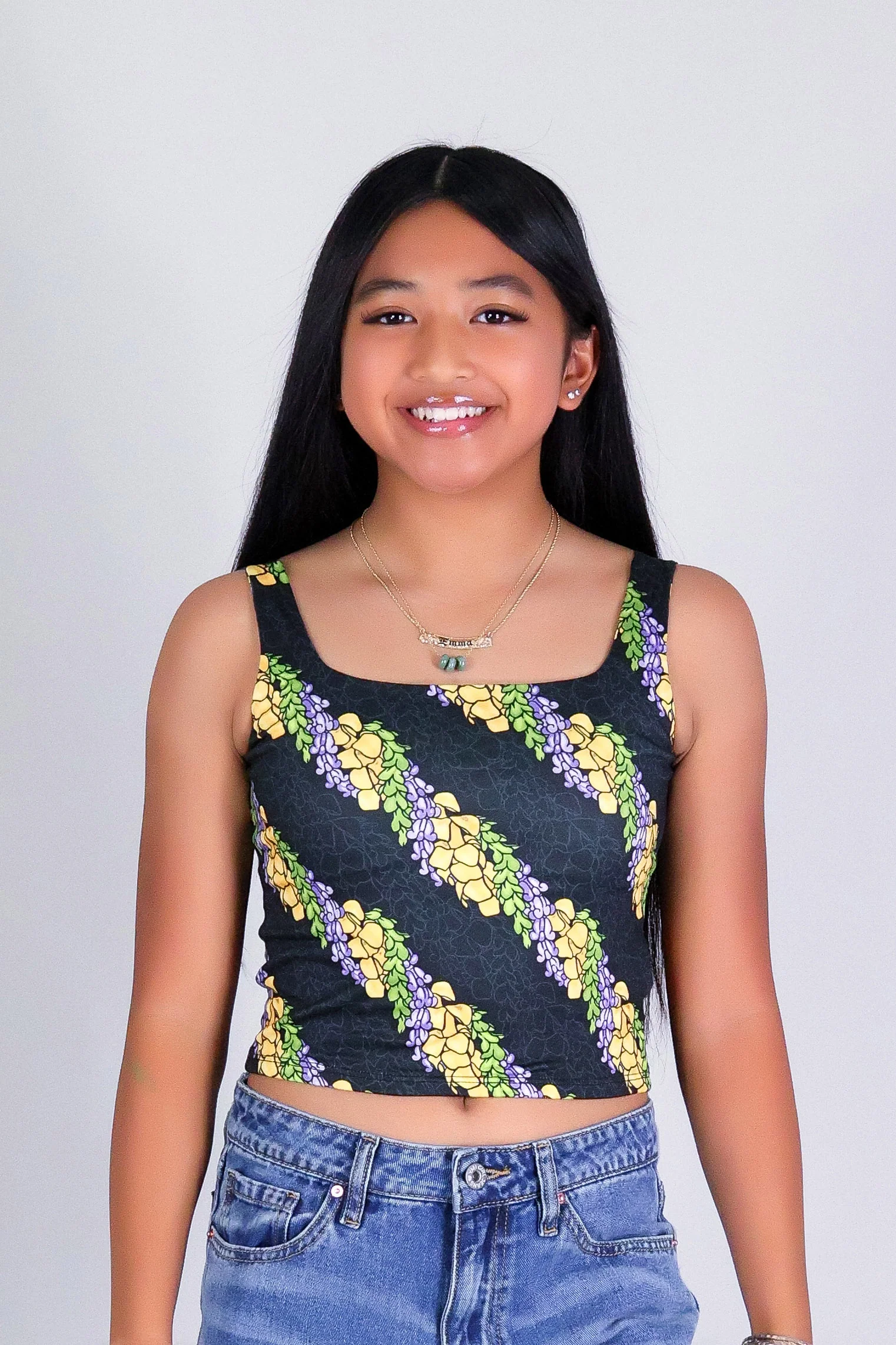 TWISTED LEI SQUARE NECK TOP | KIDS SIZE 2-16 - Image 4