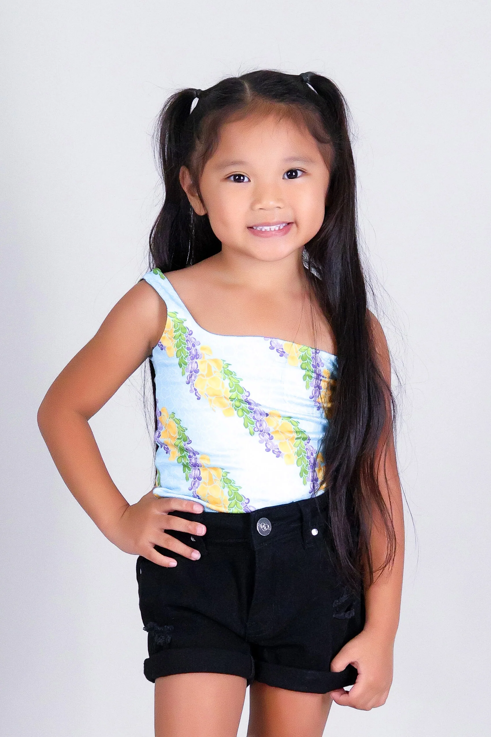 TWISTED LEI SQUARE NECK TOP | KIDS SIZE 2-16 - Image 3