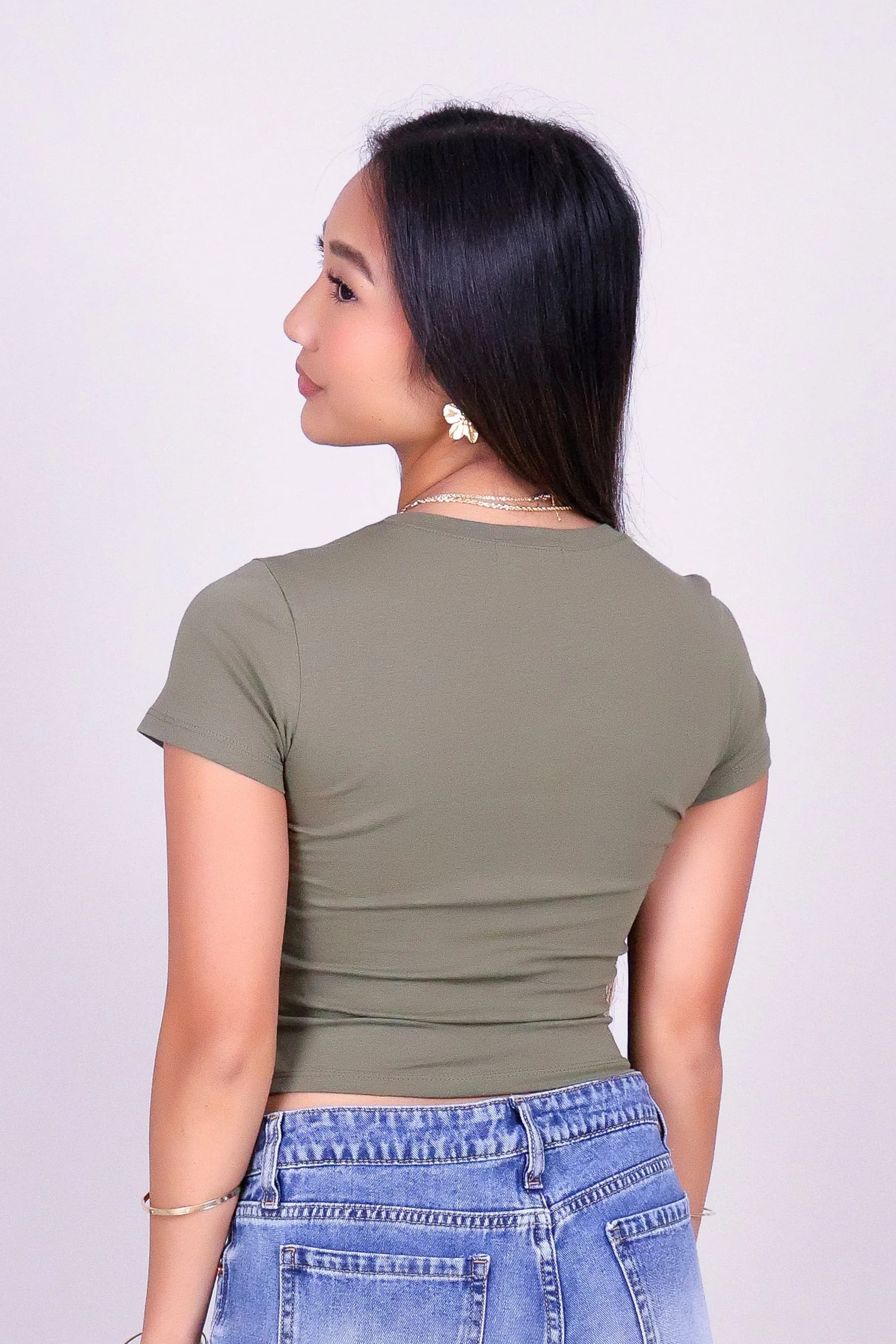 DAILY FORM CROP BASIC TEE - Image 4