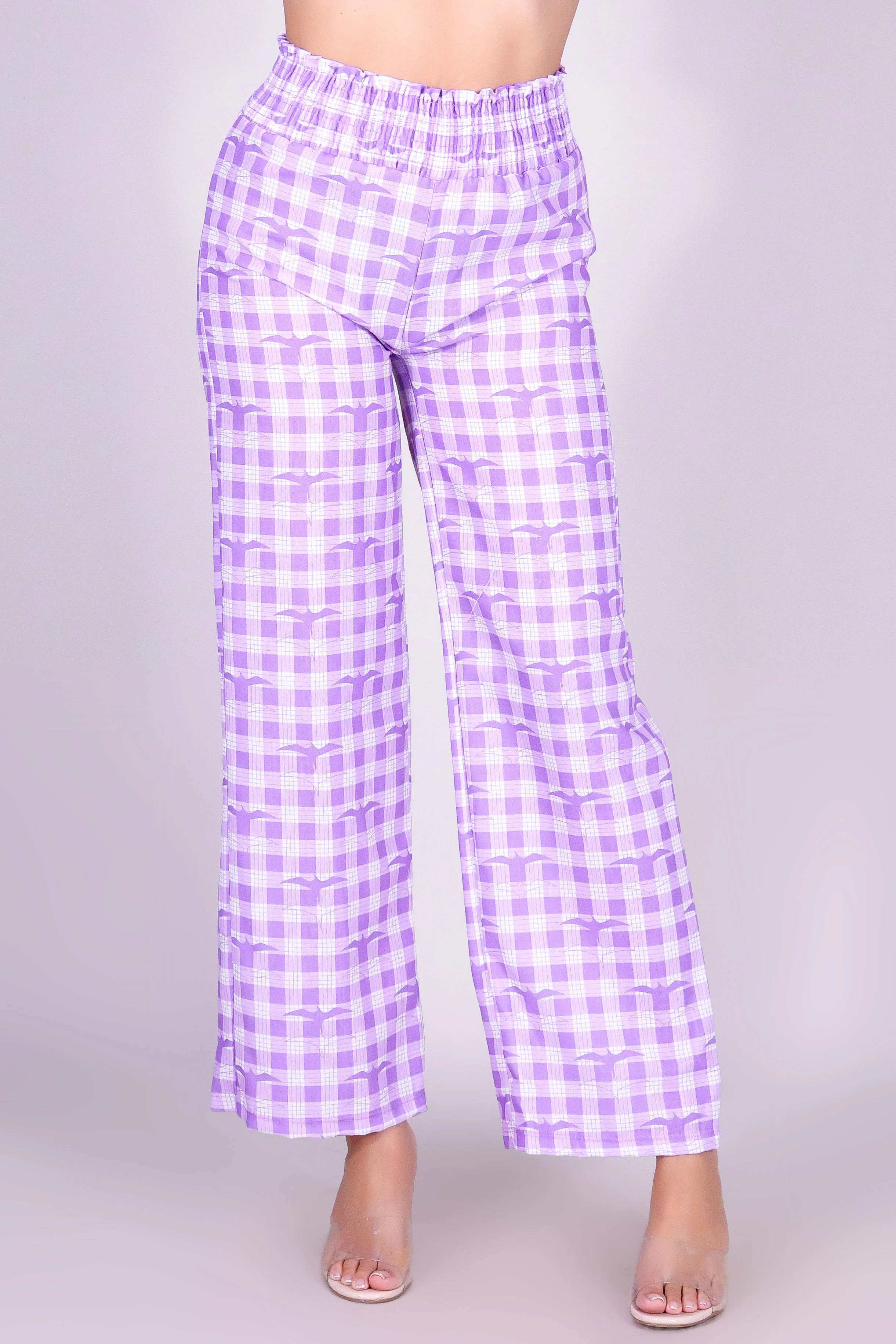 IWA PALAKA SMOCKED WAIST PANTS - Image 2