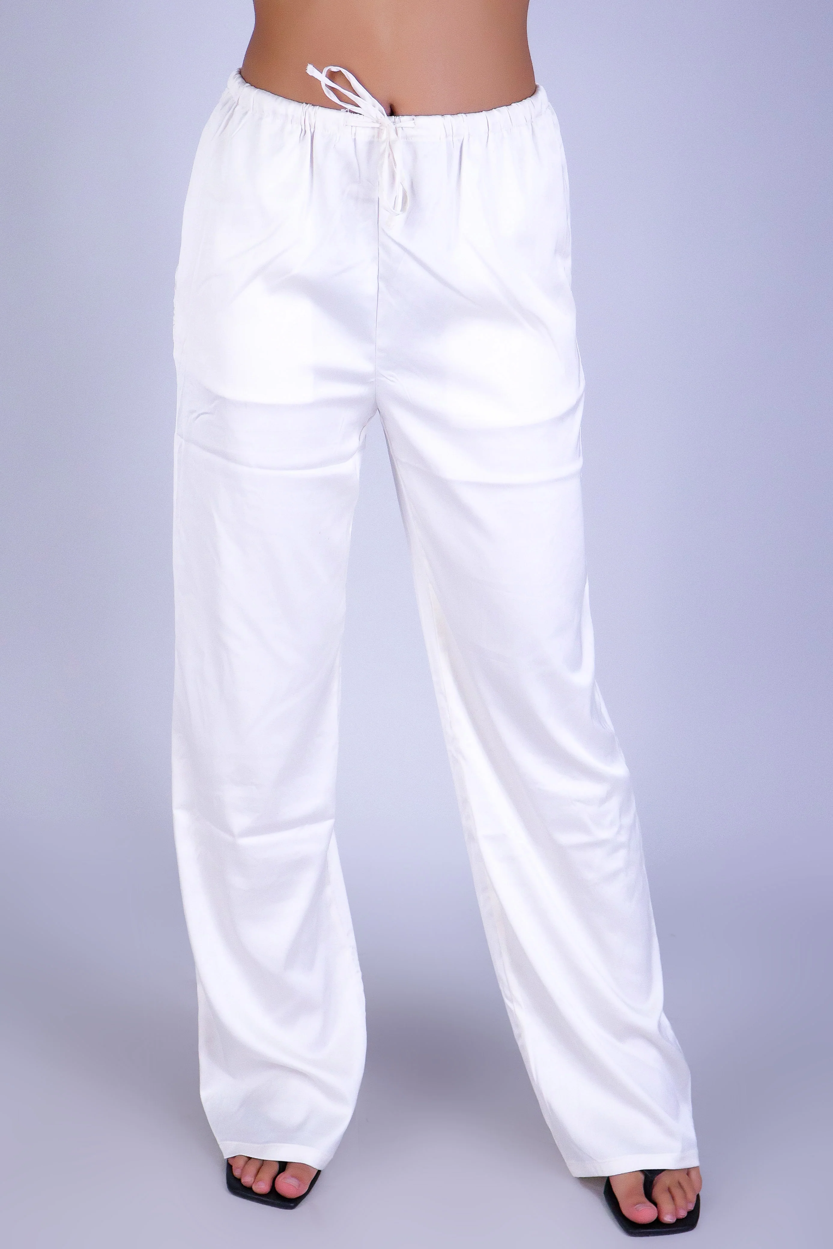 SOFT MOTION SATIN PANTS - Image 2