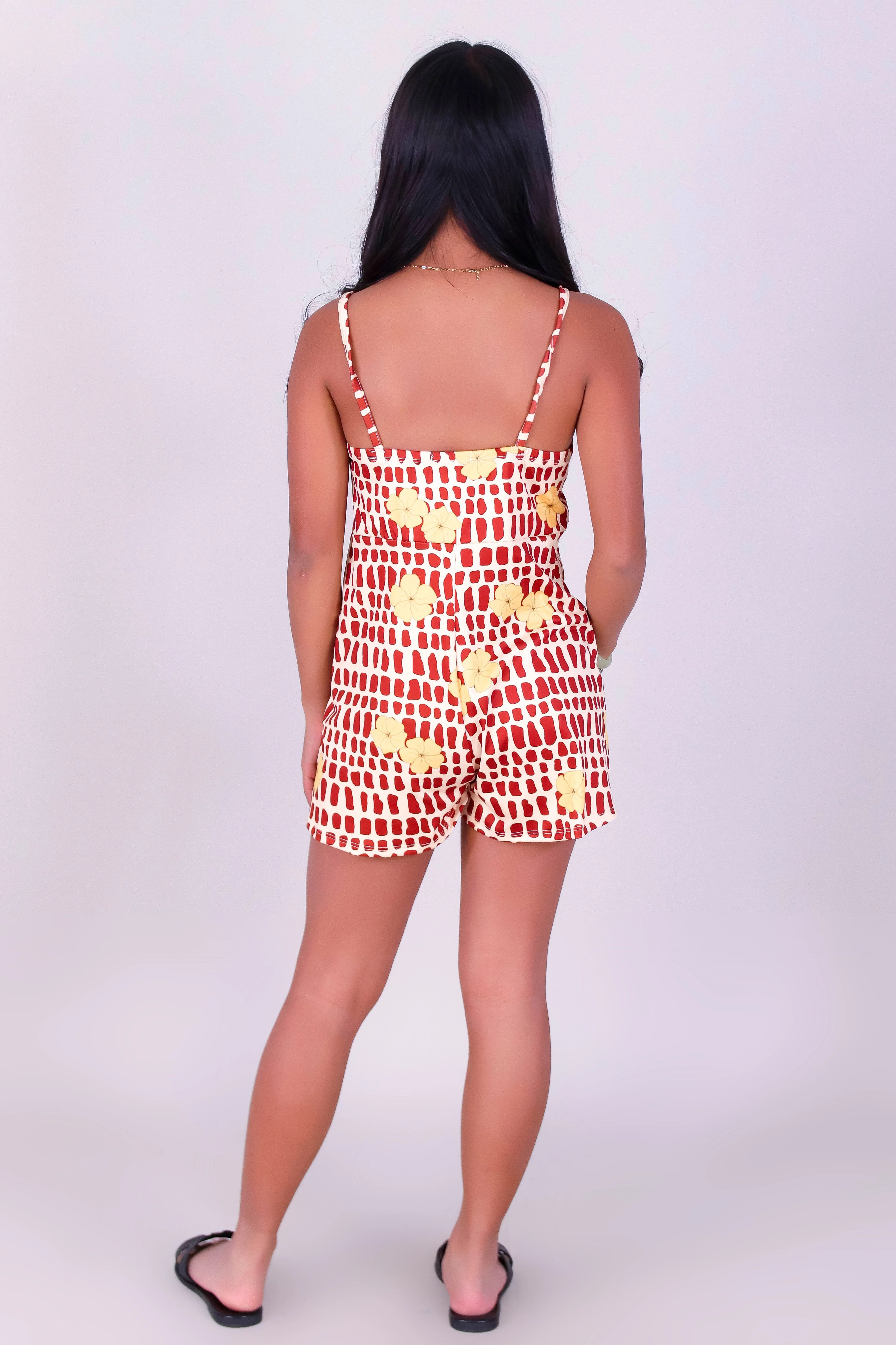 PUAKENIKENI MITER SHELL ROMPER | KIDS SIZE 2-16 - Image 3