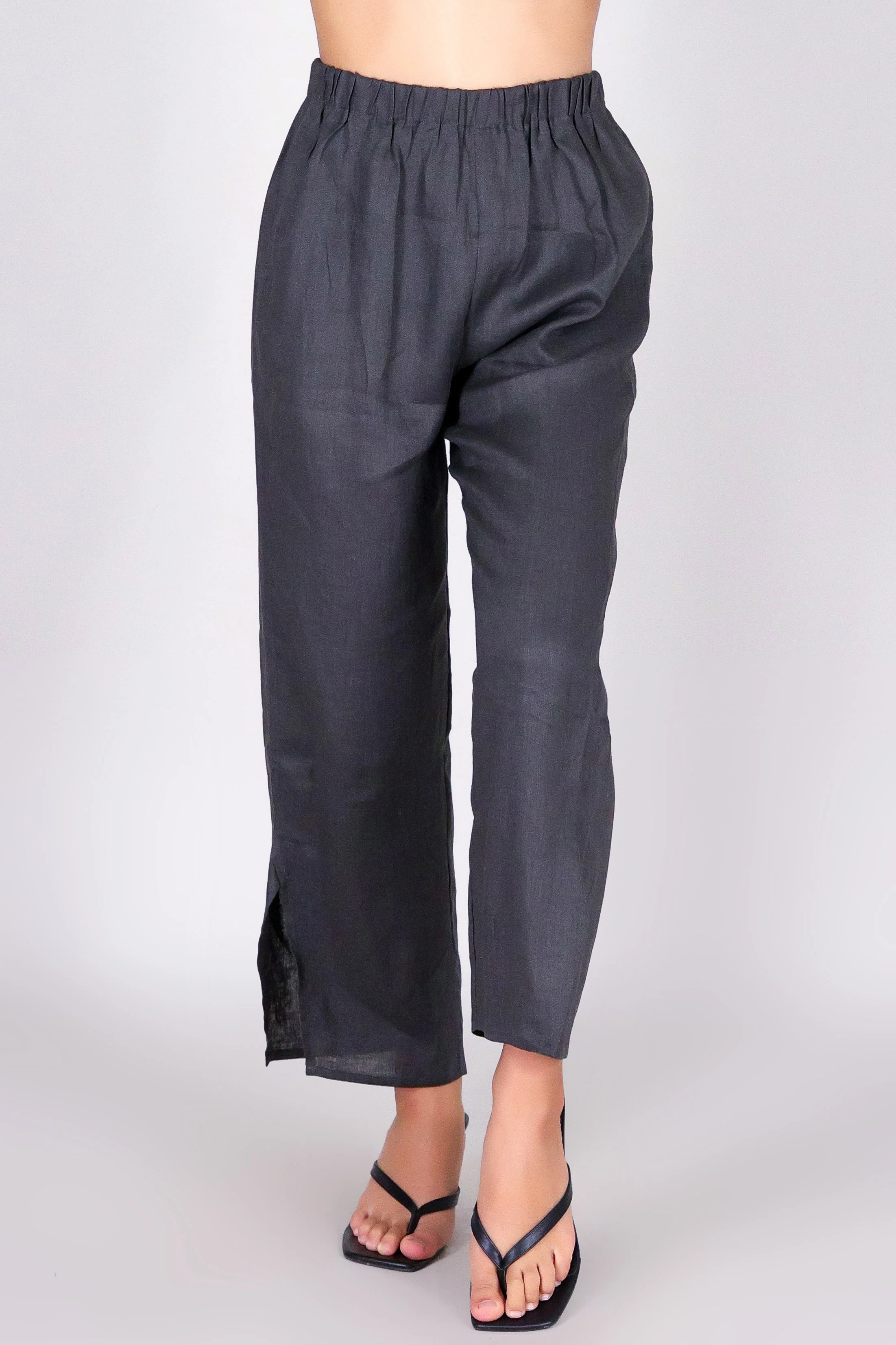 THE LINEN FLOW CAPRI'S - Image 2