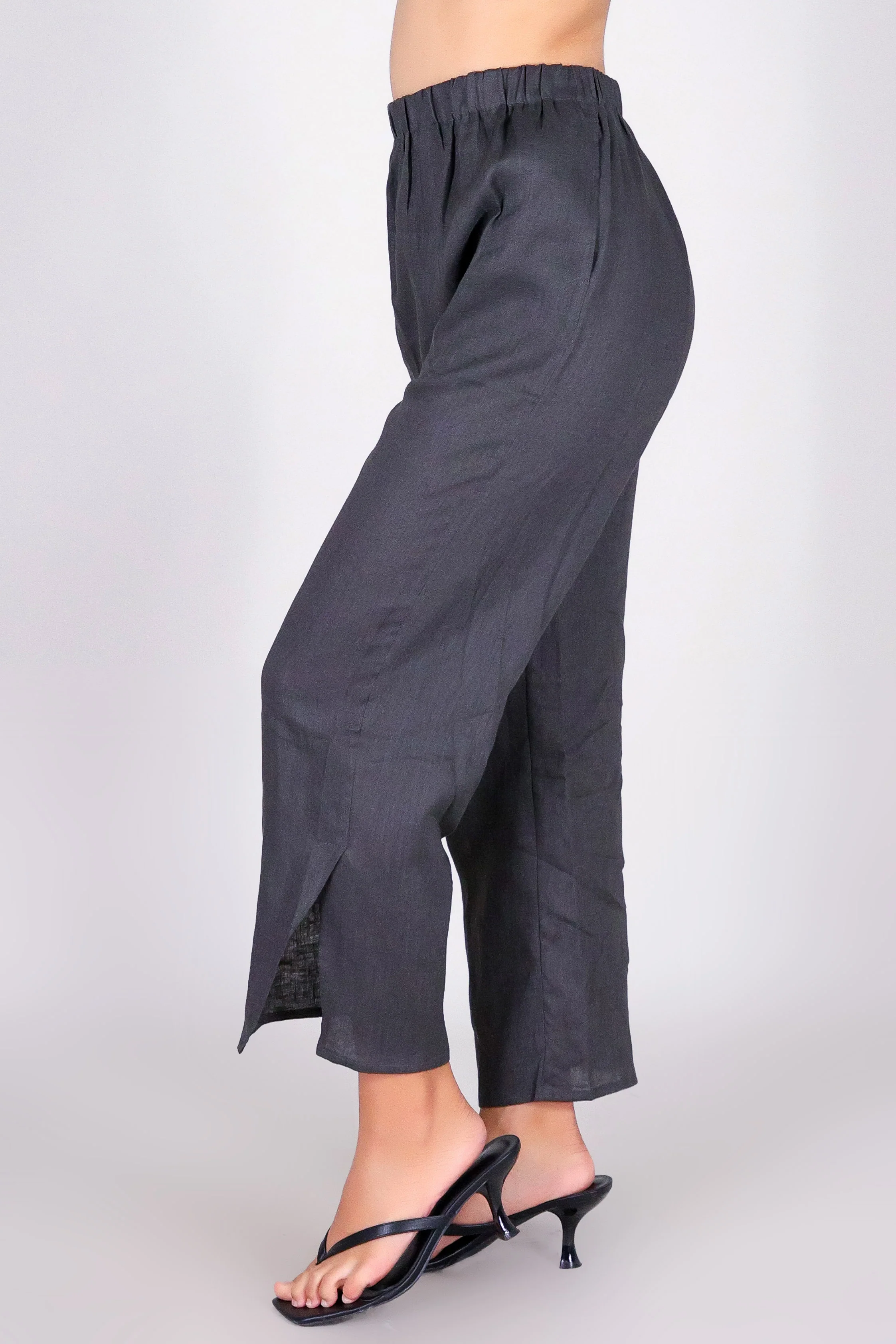 THE LINEN FLOW CAPRI'S - Image 4