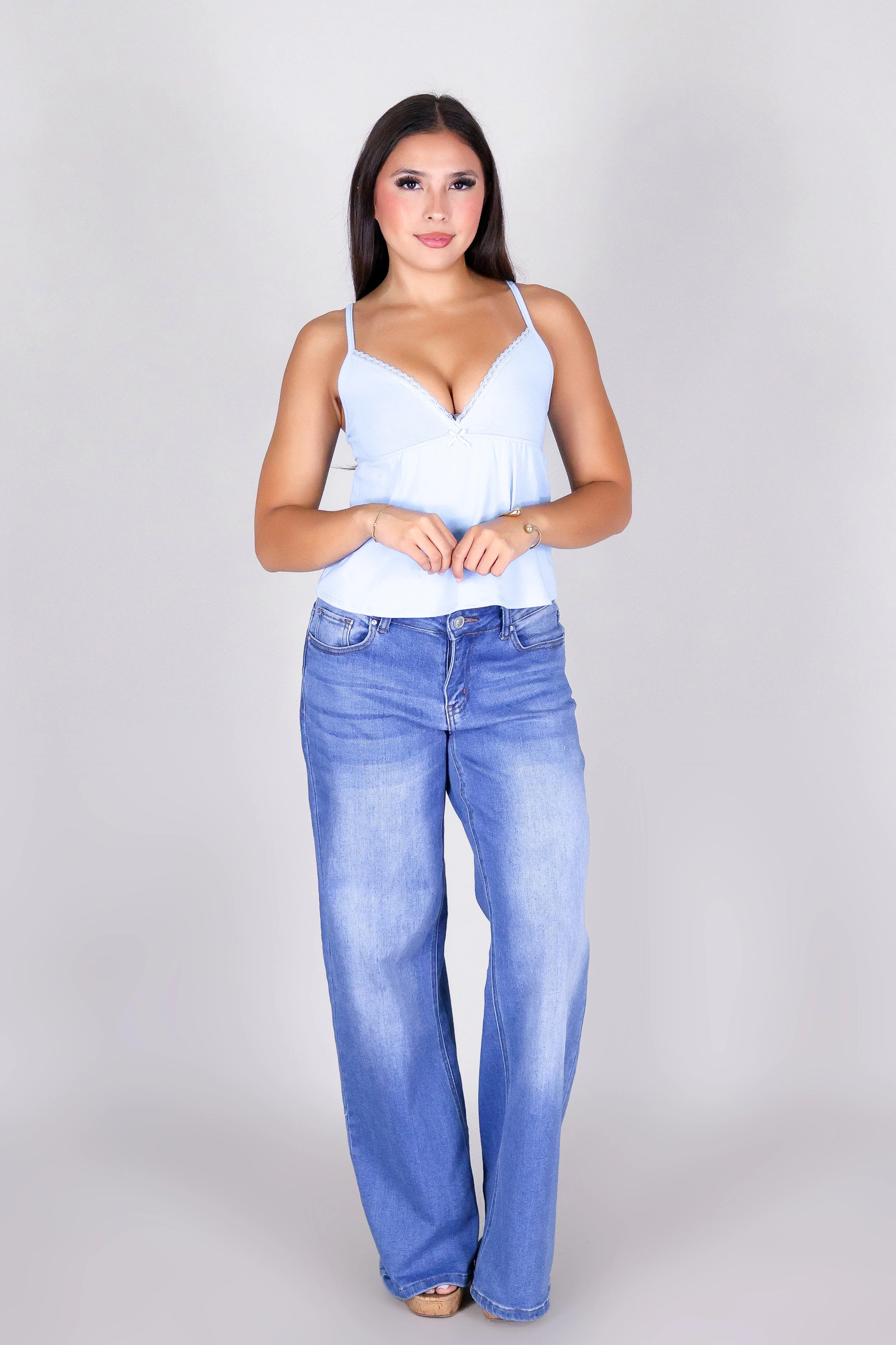 FLIRTY FIT BABYDOLL TOP