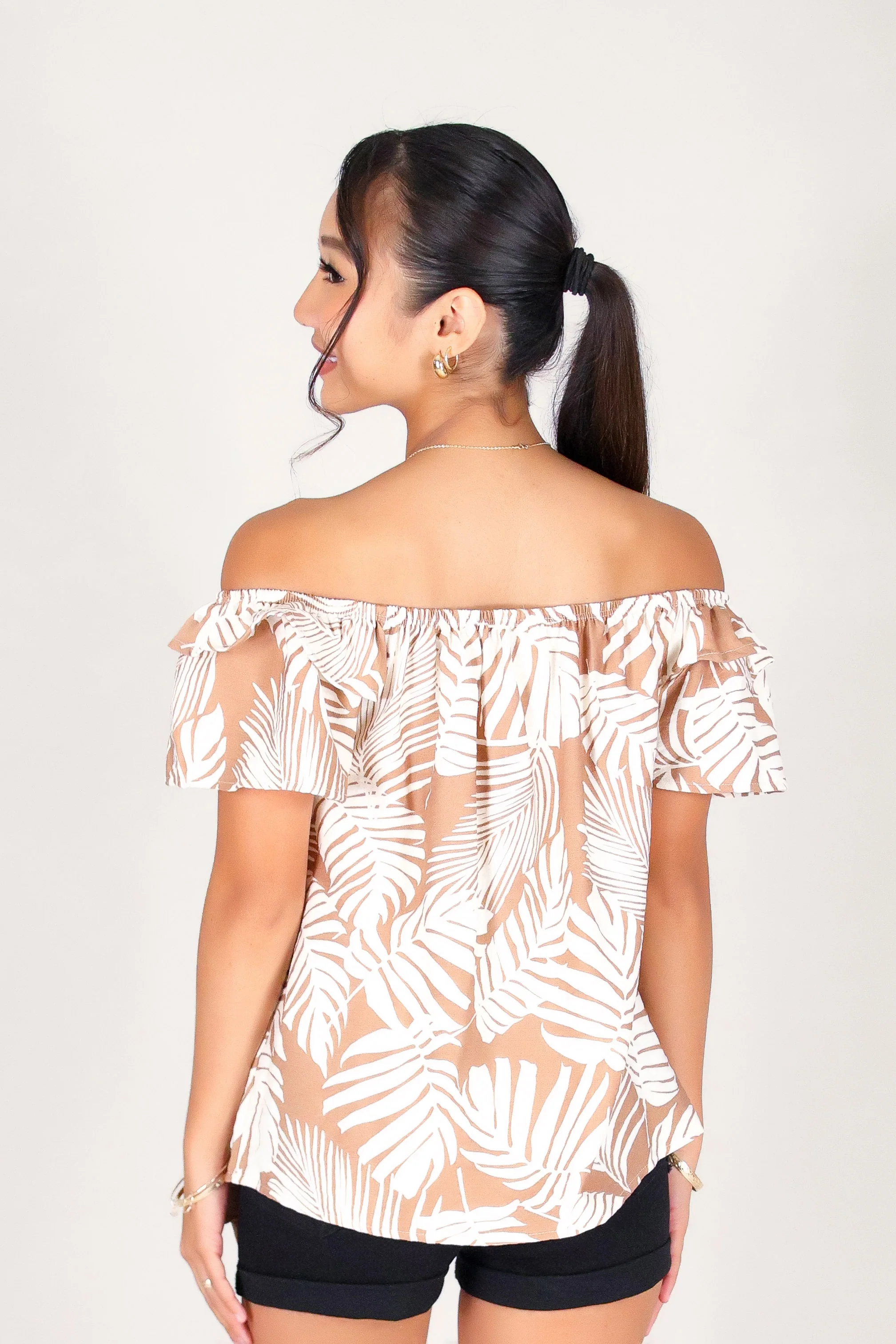 LEAFLINE OFF SHOULDER TOP - Image 4