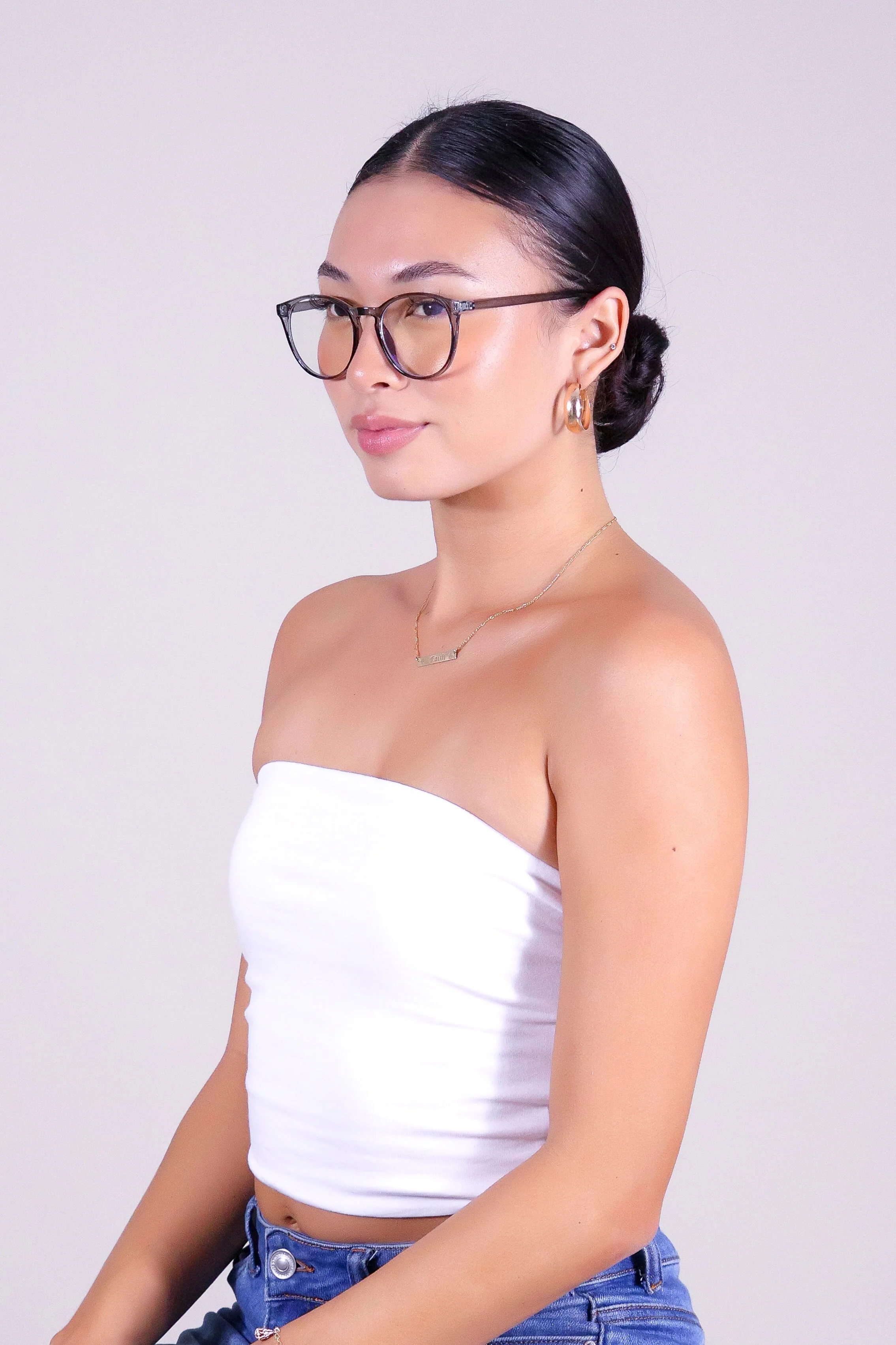 CRYSTAL FRAME SUNGLASSES - Image 2