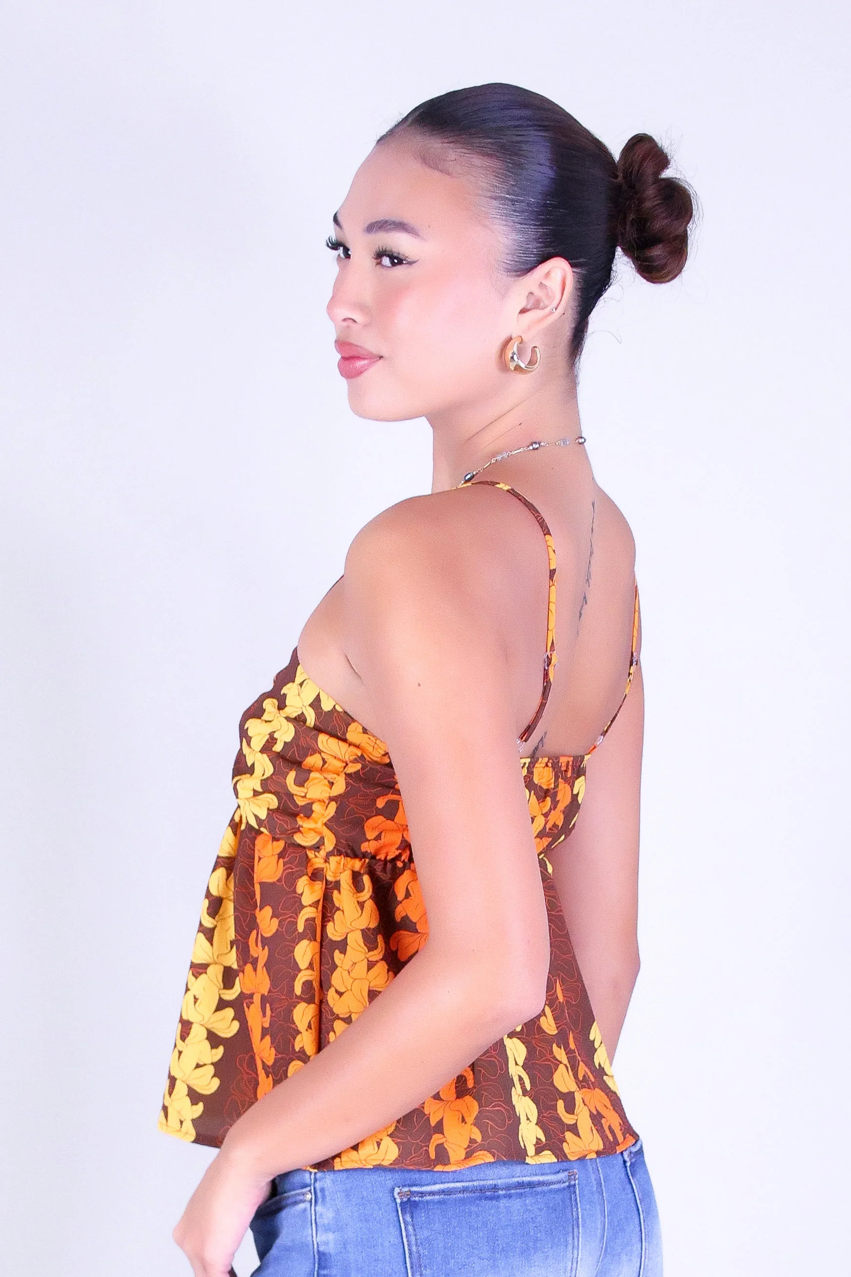 PUAKENIKENI OUTLINE BABYDOLL TOP - Image 3