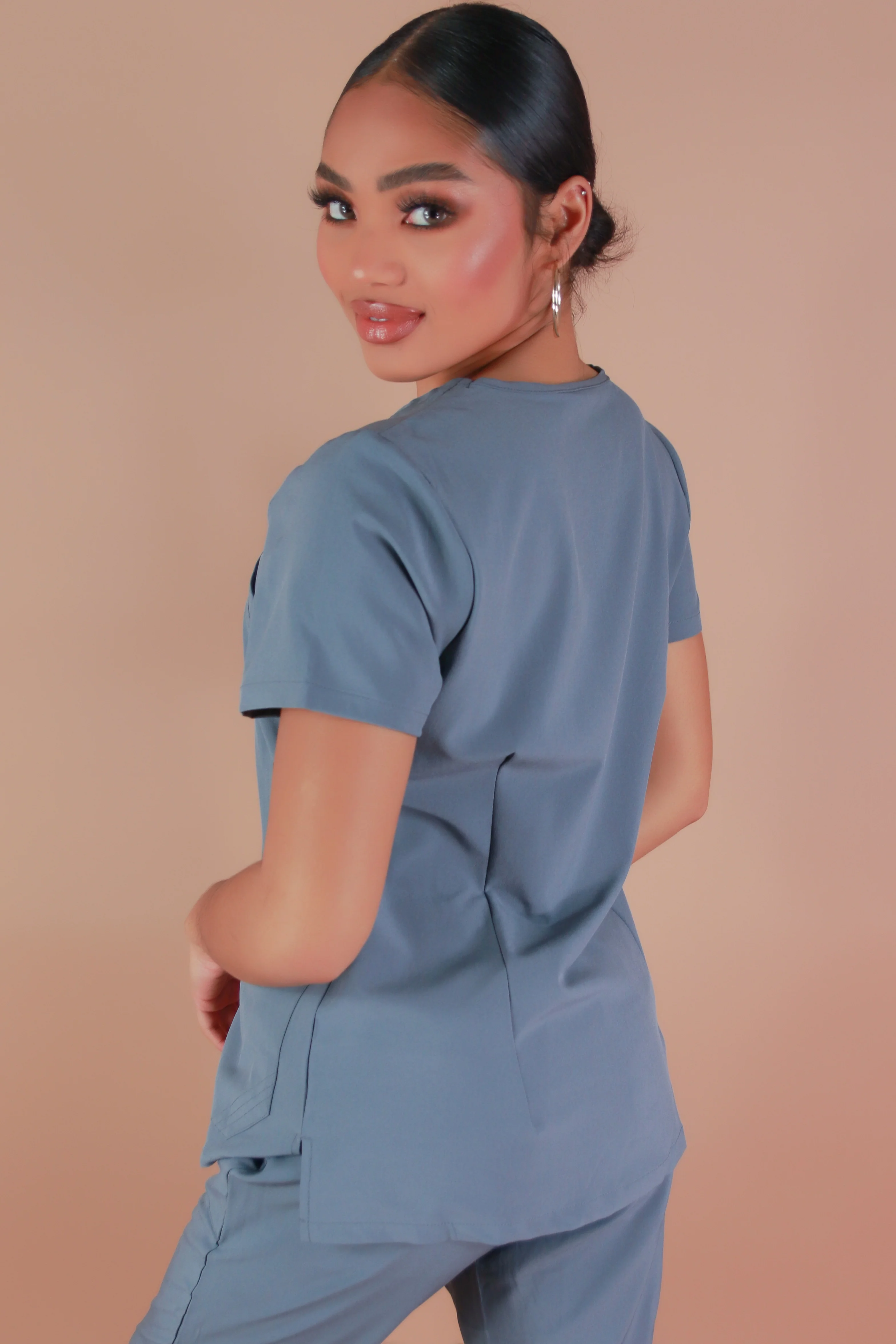 HOPE ALL IS WELL SCRUB TOP - Image 2