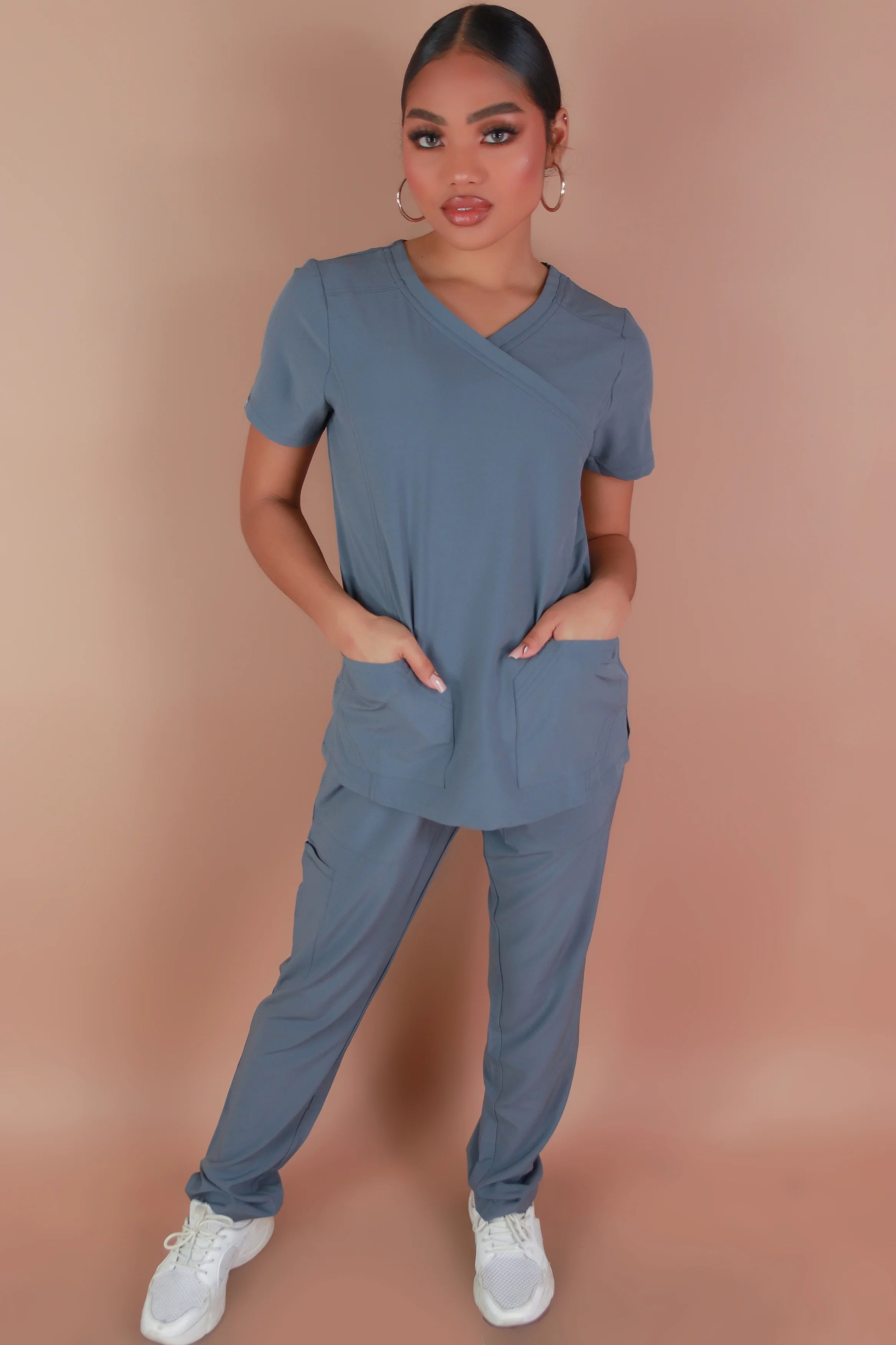 HOPE ALL IS WELL SCRUB TOP - Image 3
