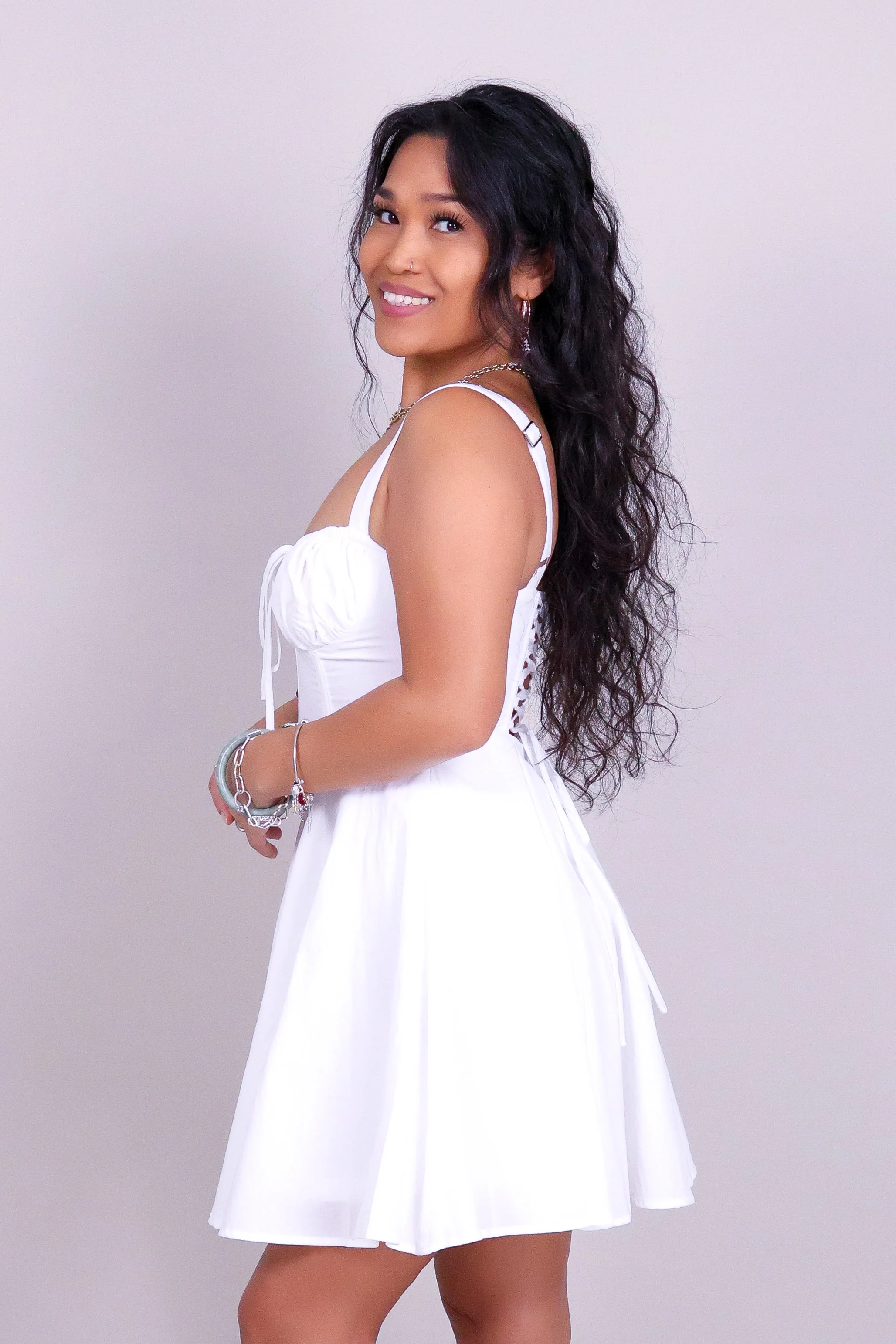 ON YOUR TERMS CORSET DRESS - Image 3