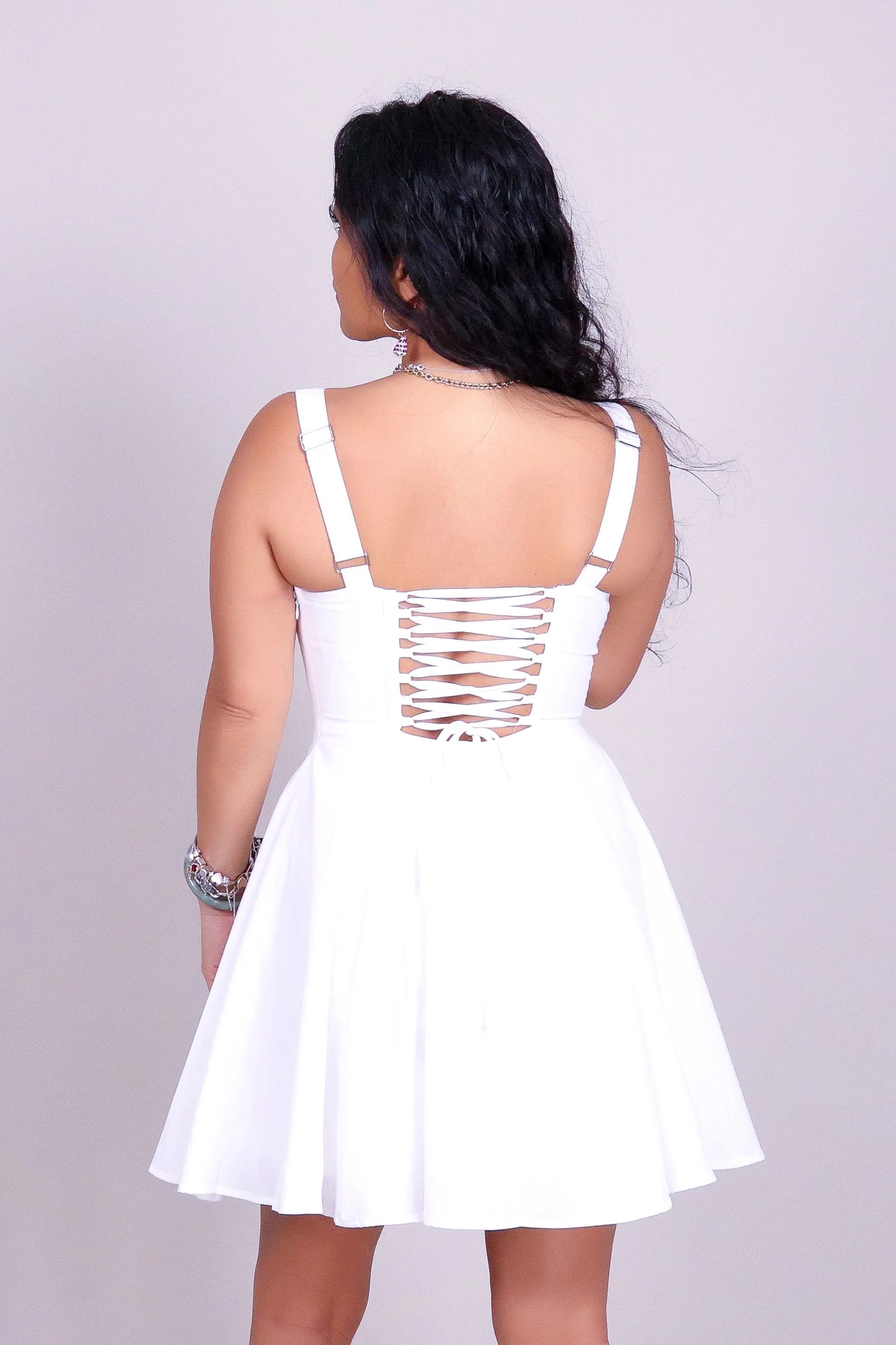 ON YOUR TERMS CORSET DRESS - Image 4