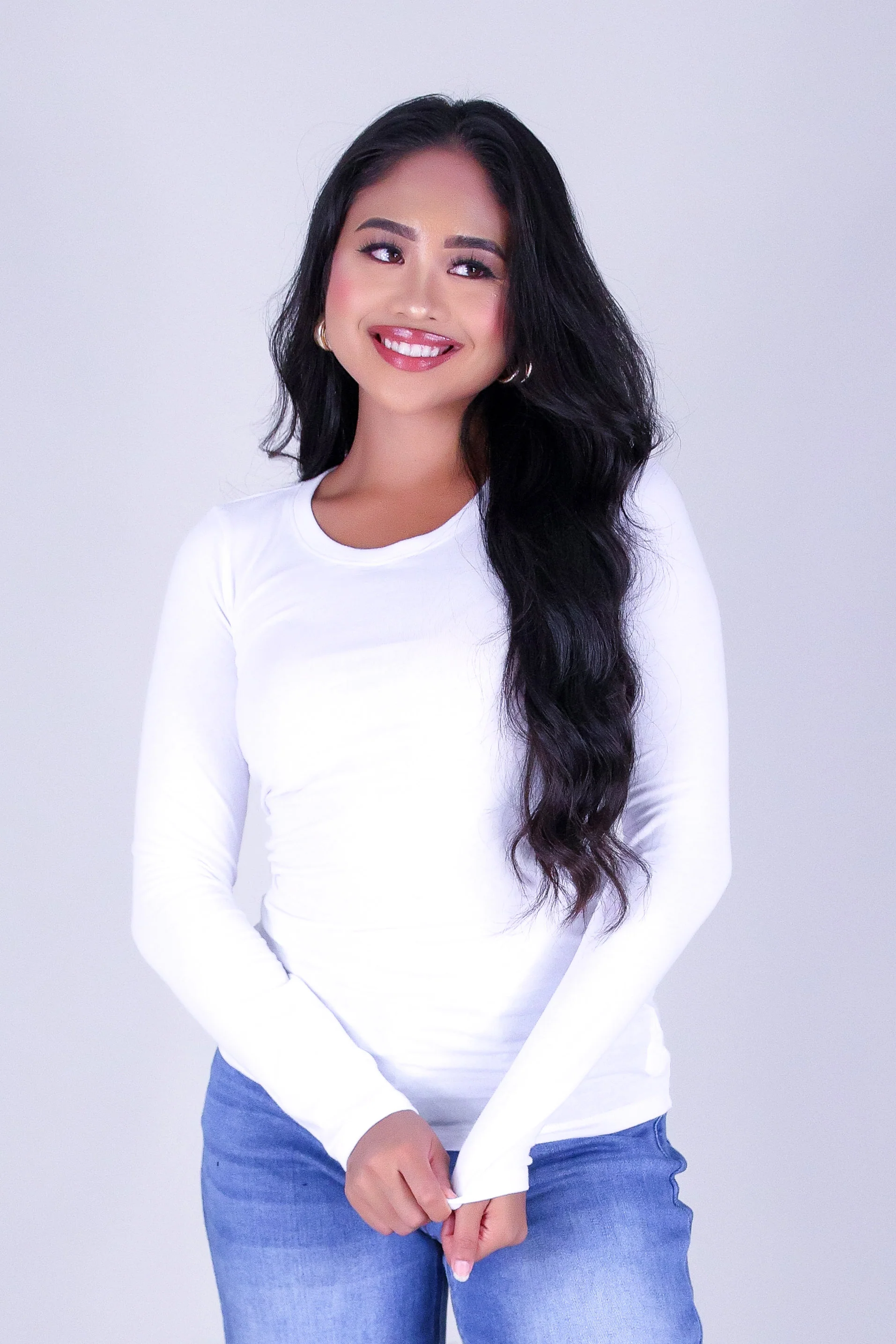 JUST A CUTIE LONG SLEEVE TOP - Image 2