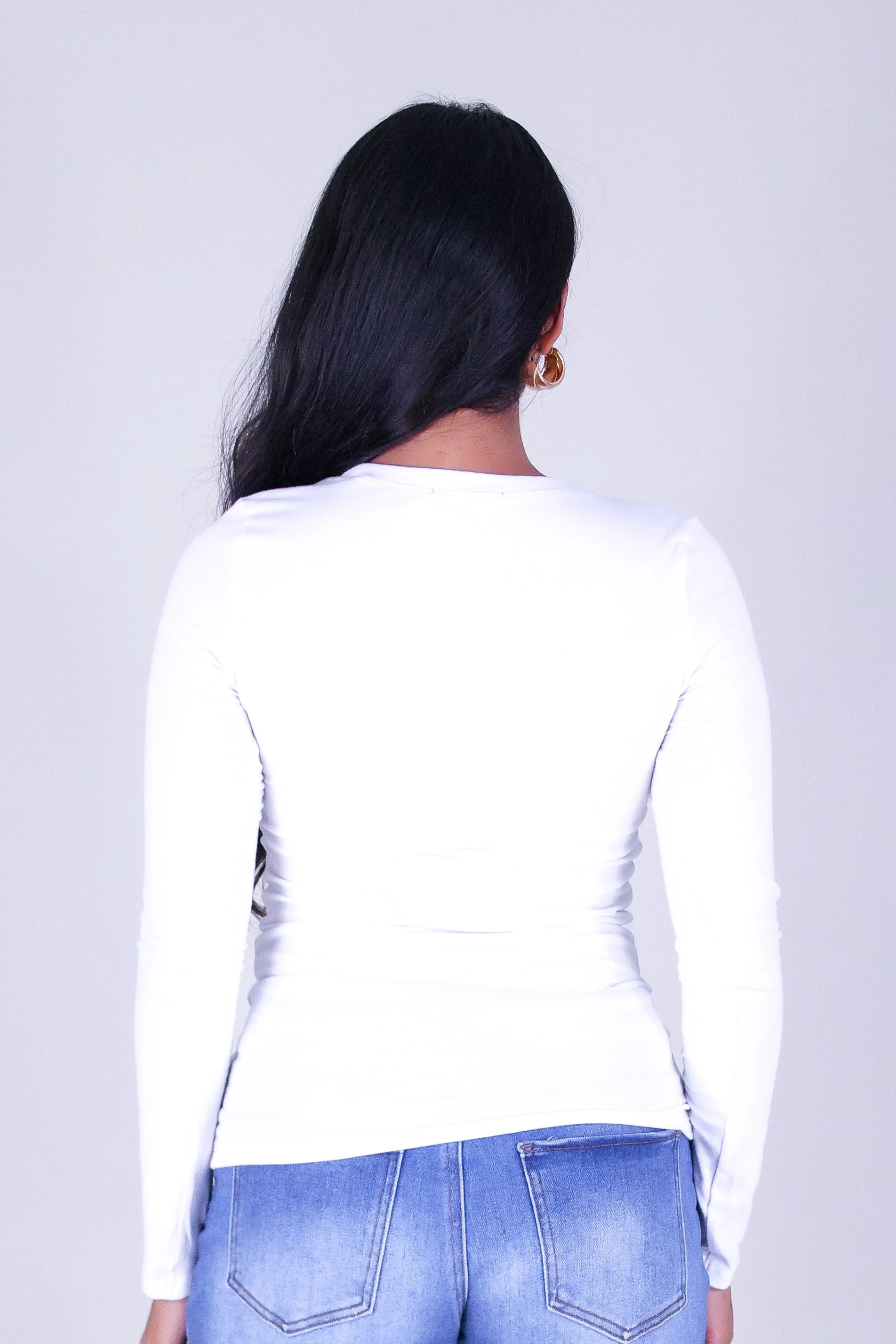 JUST A CUTIE LONG SLEEVE TOP - Image 4