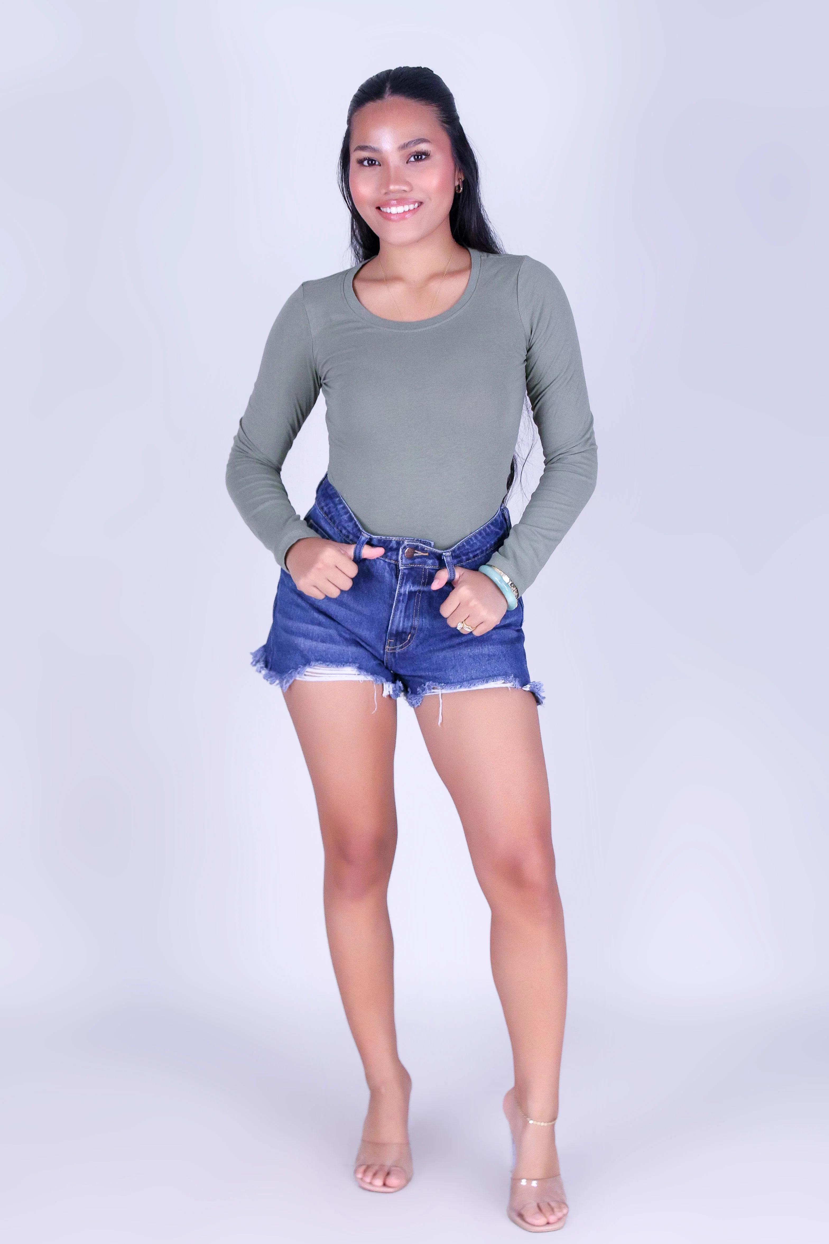 JUST A CUTIE LONG SLEEVE TOP
