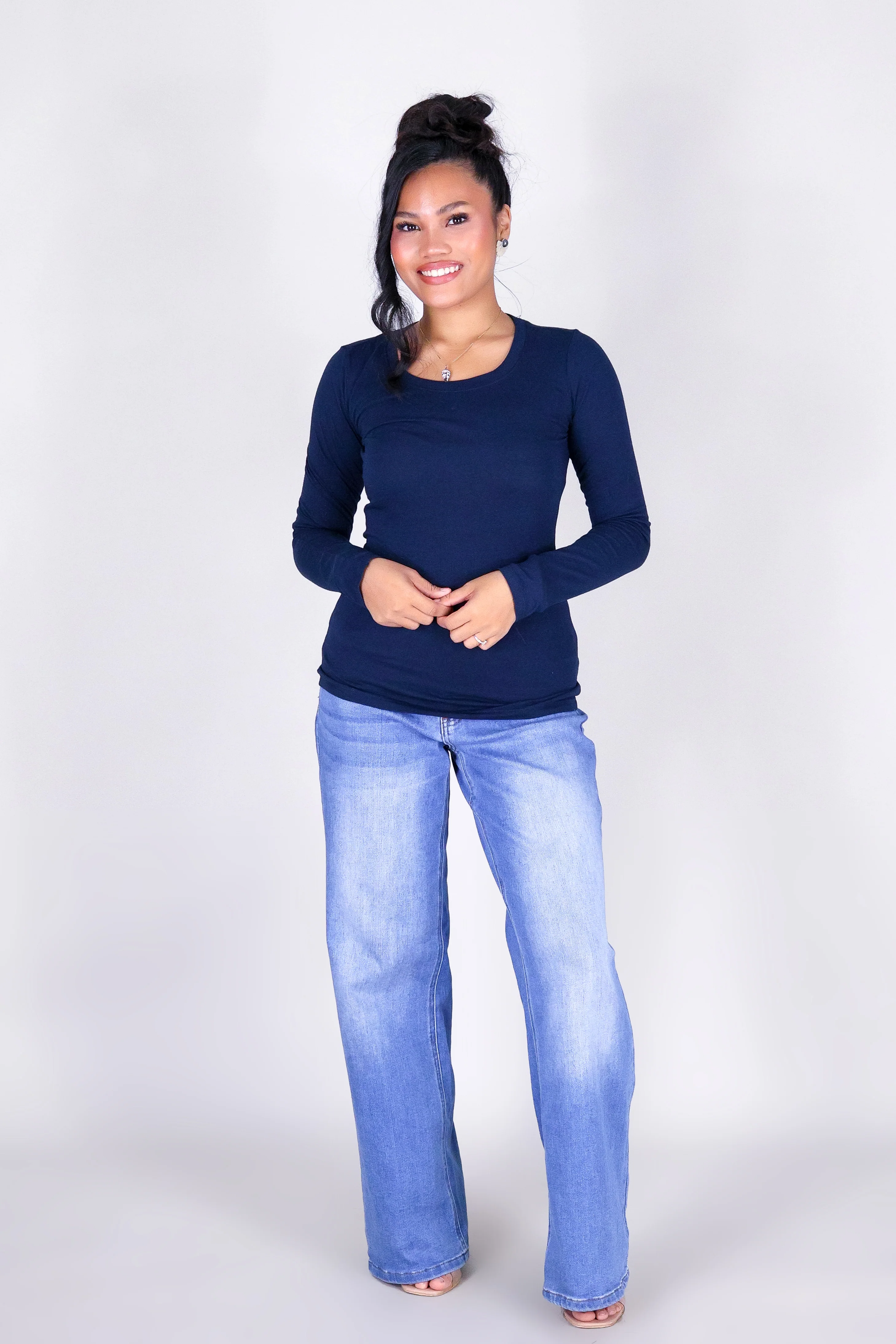 JUST A CUTIE LONG SLEEVE TOP