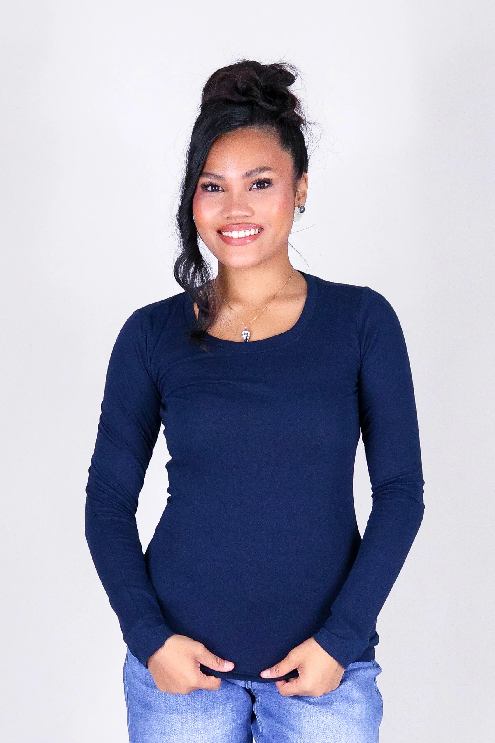 JUST A CUTIE LONG SLEEVE TOP - Image 2