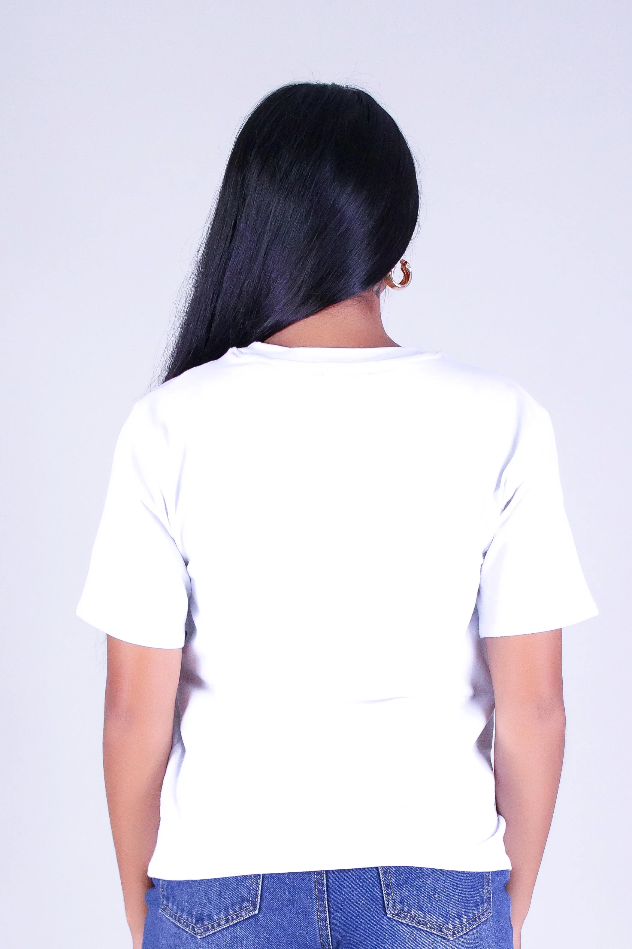 ALOHA CURSIVE TEE - Image 4