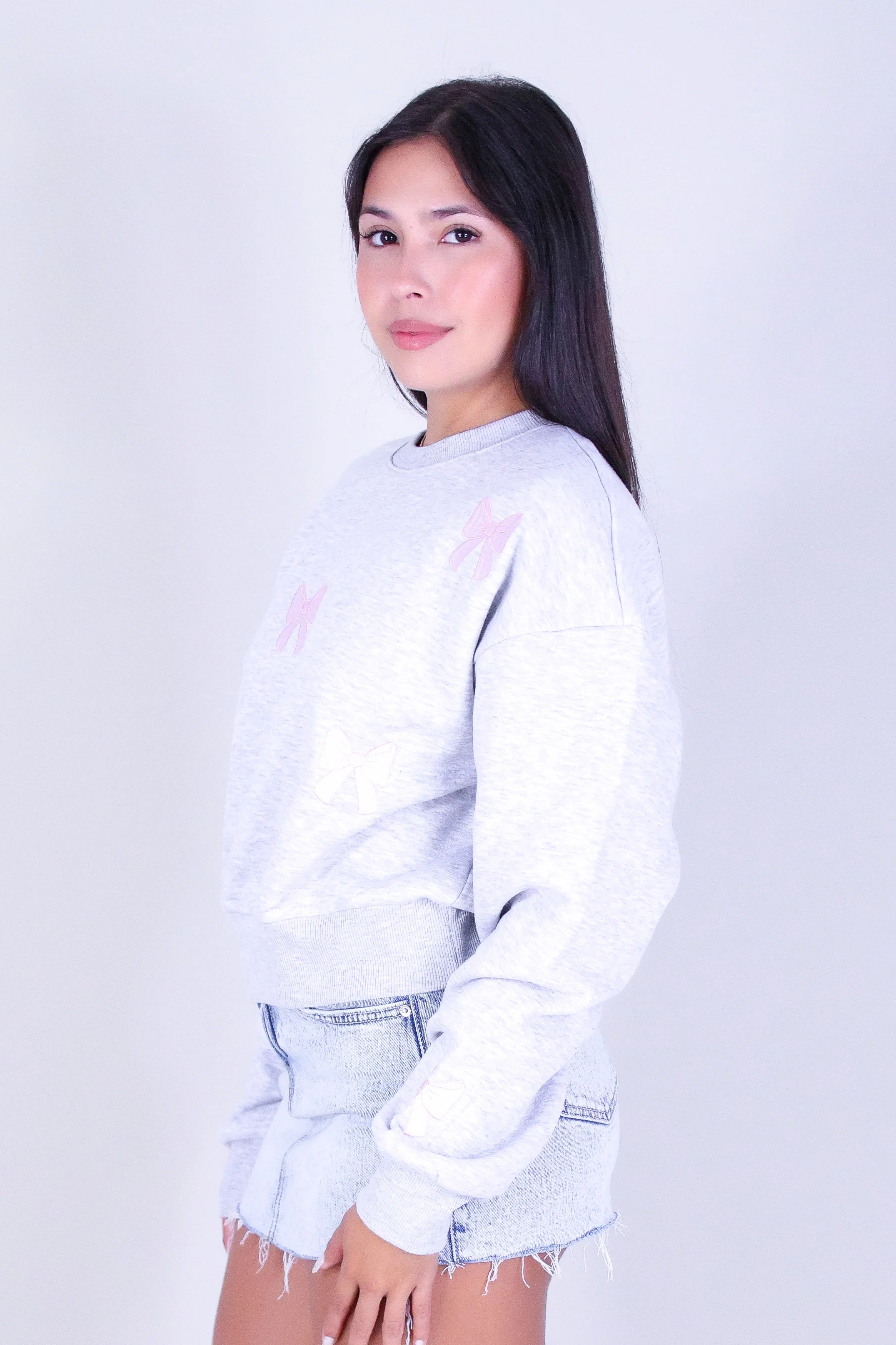 BOW BLISS CREWNECK TOP - Image 3