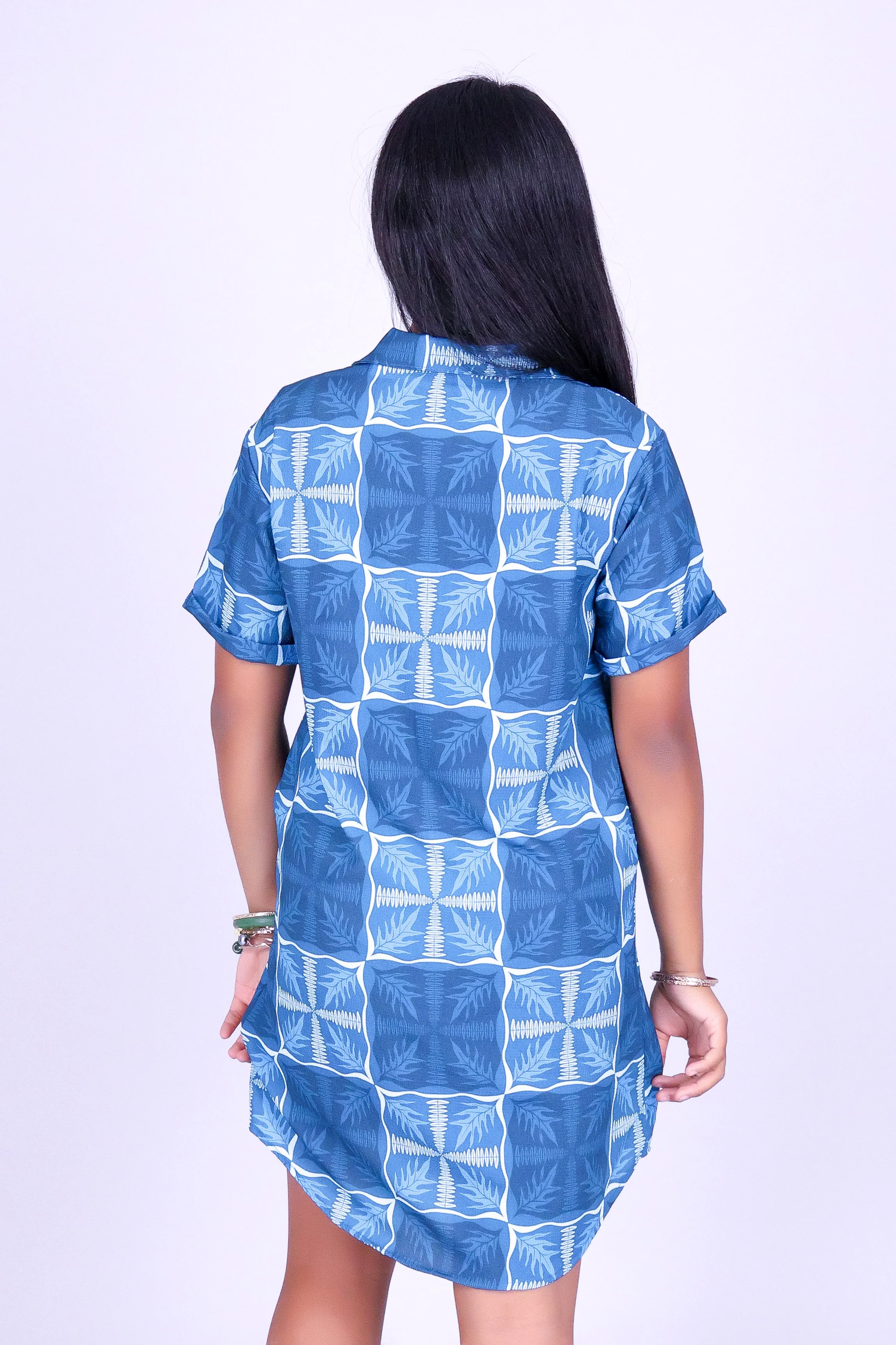 FERN KUIKI BUTTON DOWN DRESS | KIDS SIZE 2-16 - Image 4