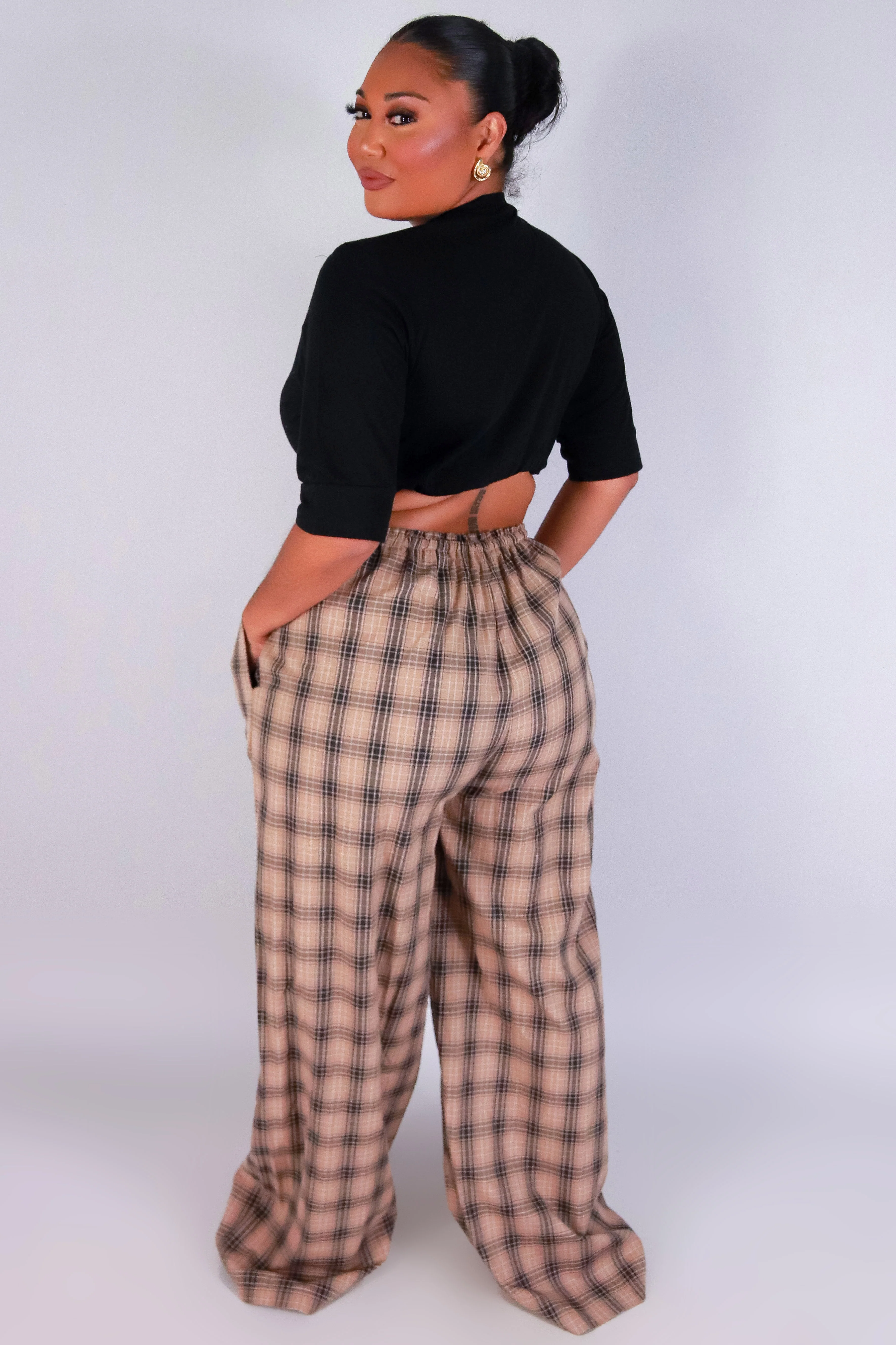 CHECKMATE PAJAMA PANTS - Image 3