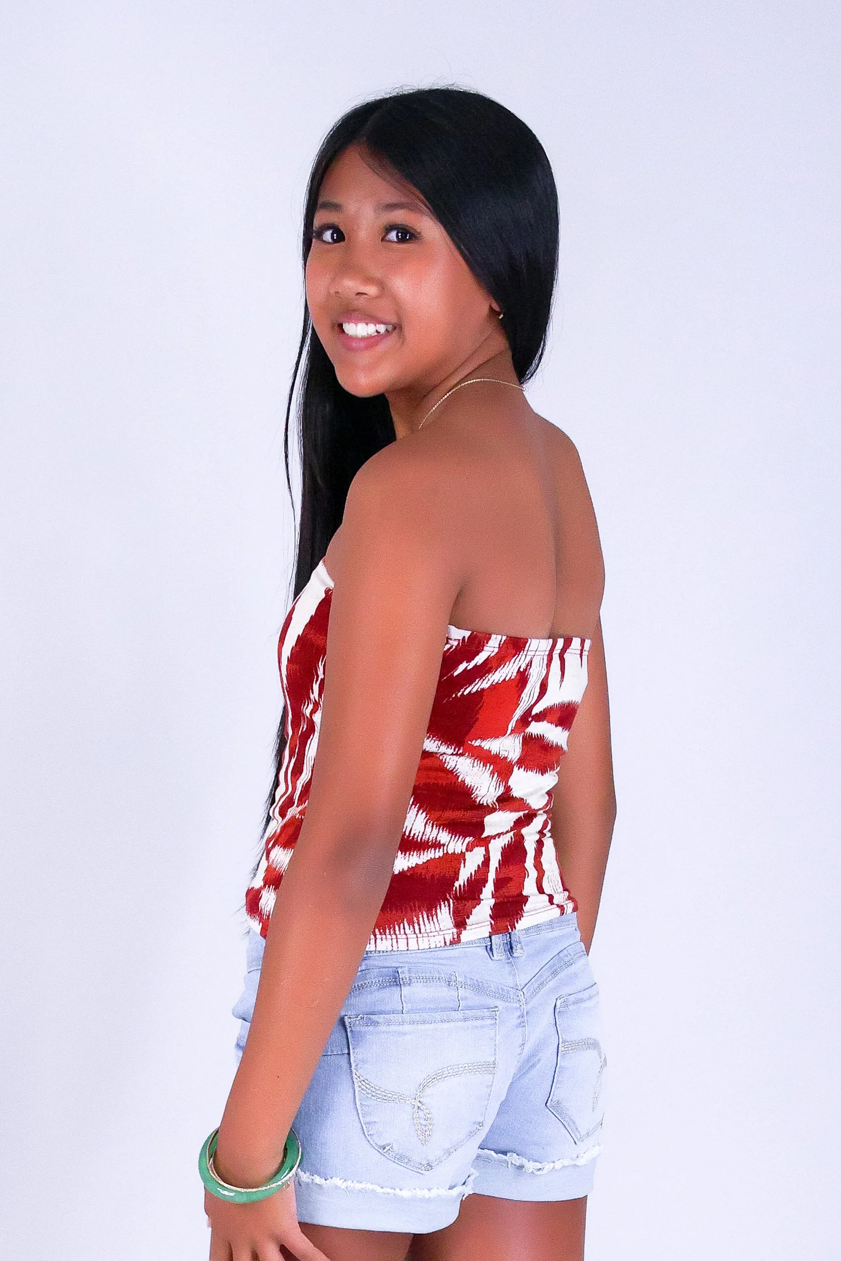 WATERCOLOR TUBE TOP | KIDS SIZE 2-16 - Image 4