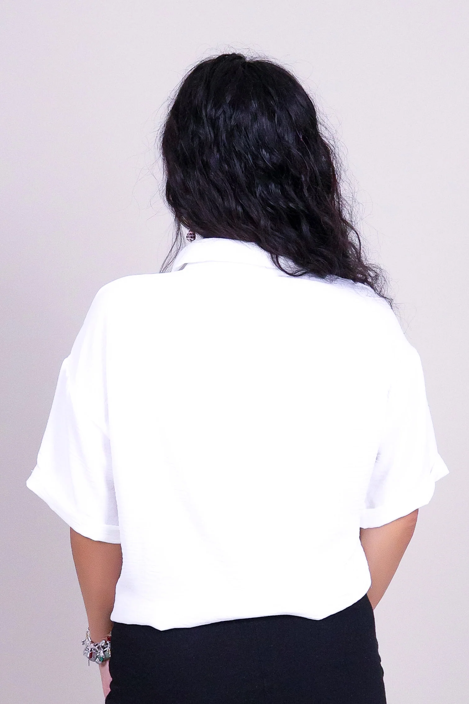 SIMPLE LINE BUTTON DOWN TOP - Image 4