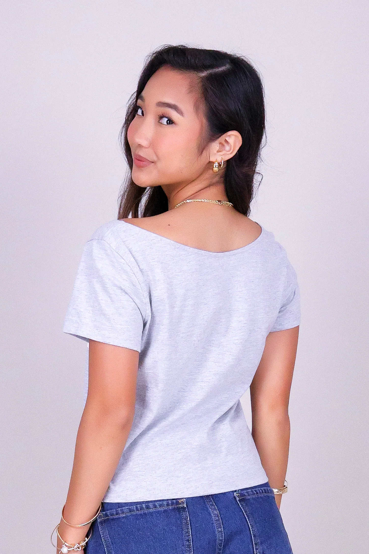 LAUAE QUILT OFF SHOULDER TEE - Image 4