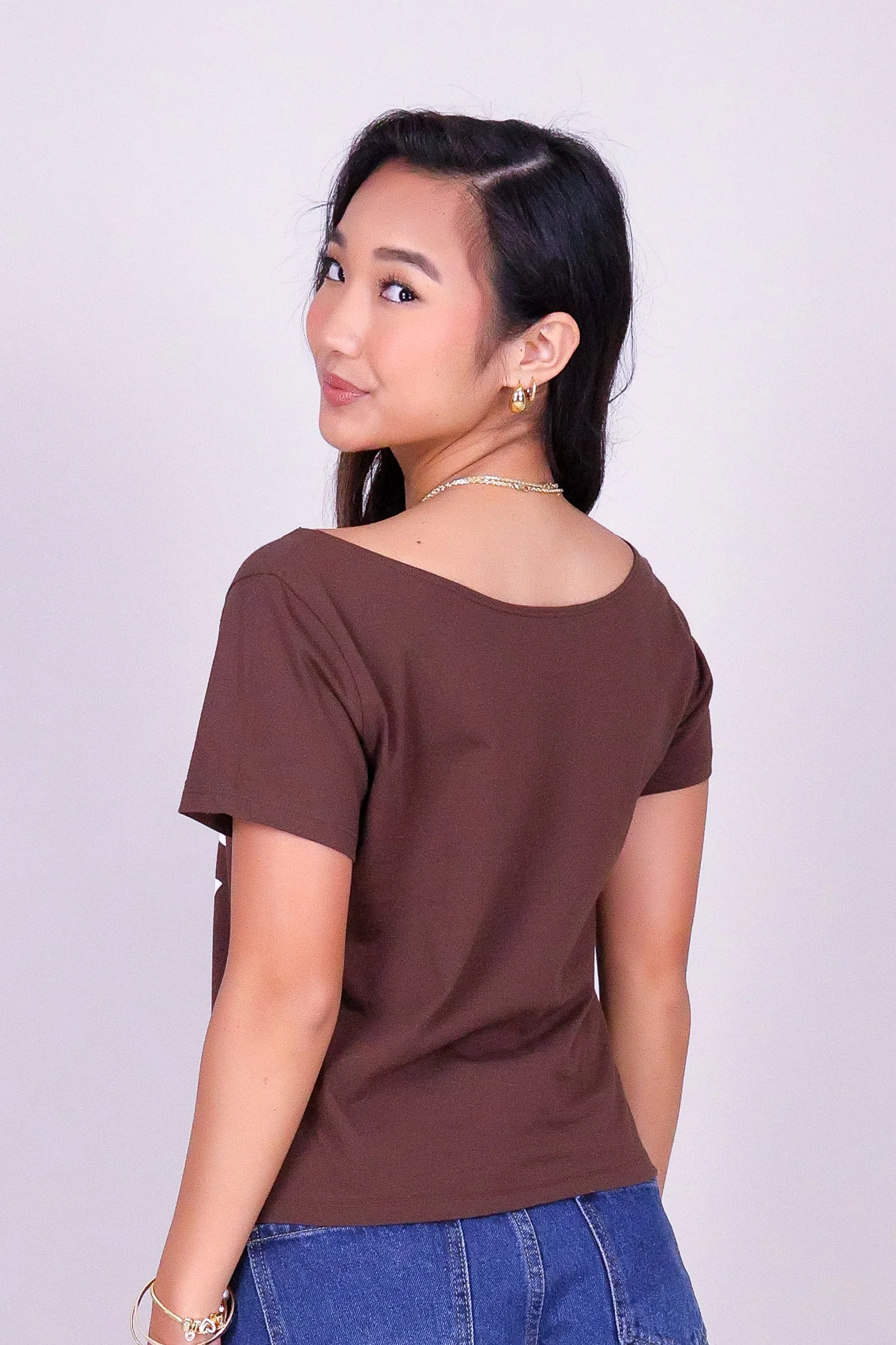 LAUAE QUILT OFF SHOULDER TEE - Image 4
