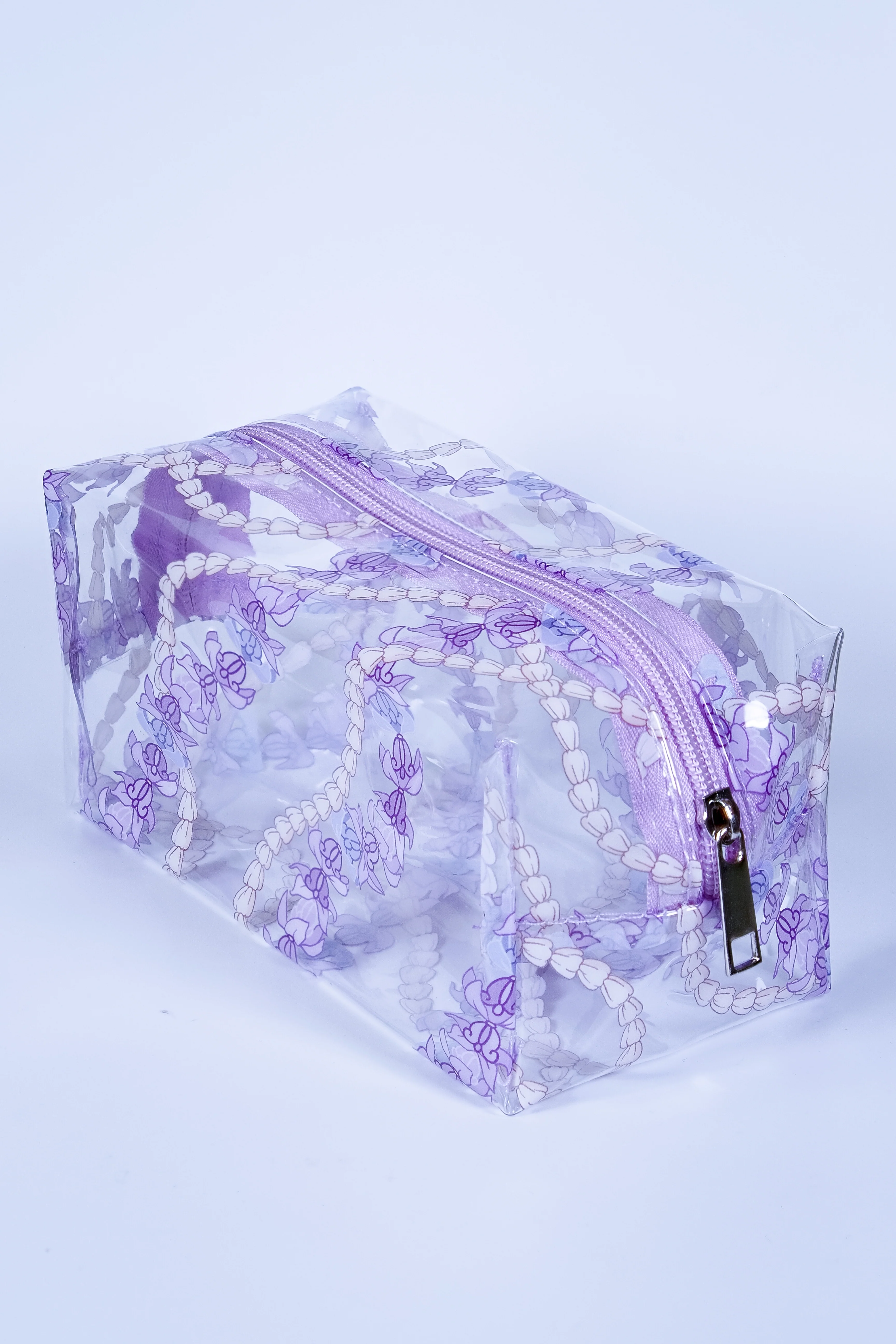 CROWN FLOWER COSMETIC BAG
