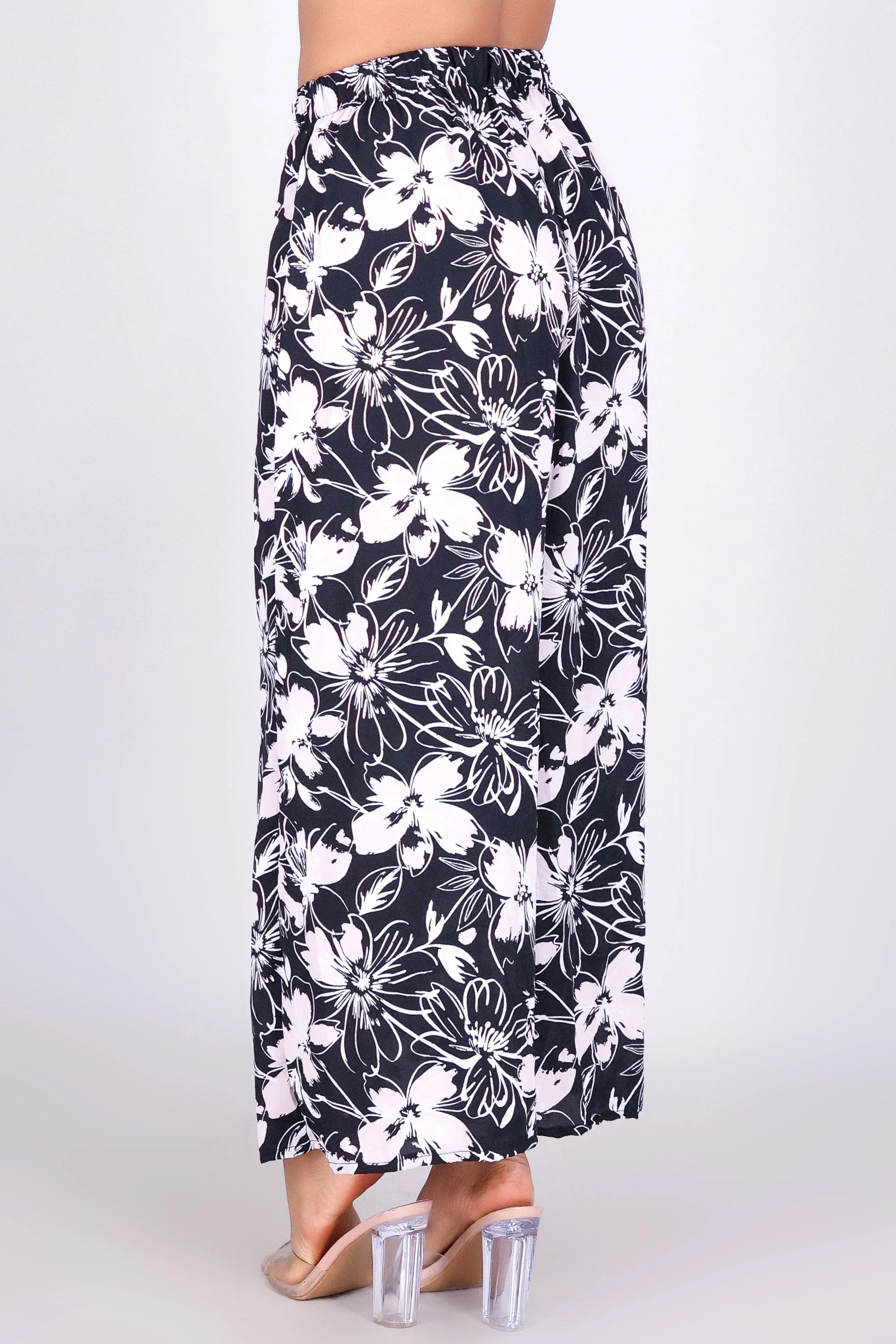 SOFT PETAL MUSE PALAZZO PANTS - Image 3