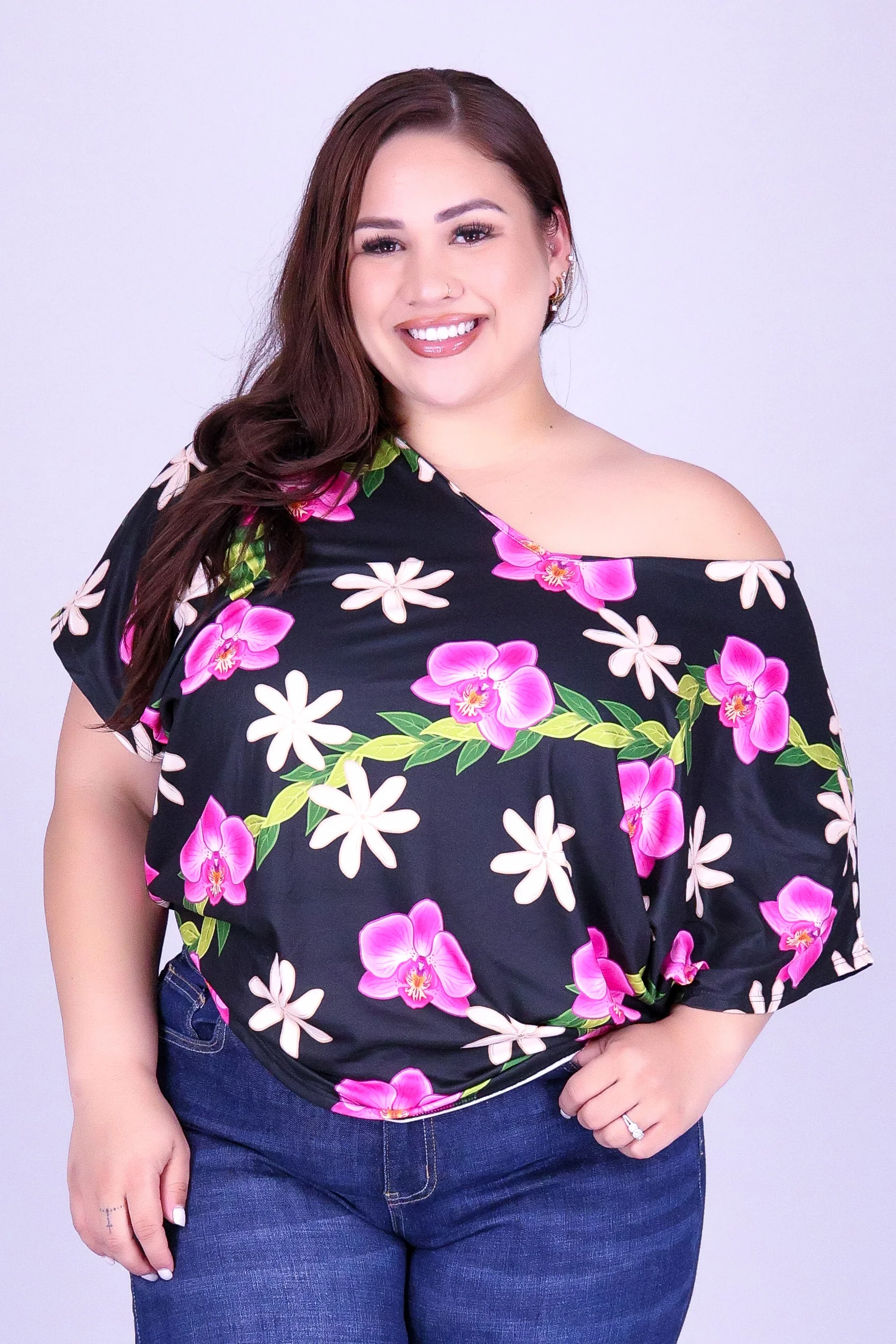ORCHID TIARE DOLMAN TOP - Image 2