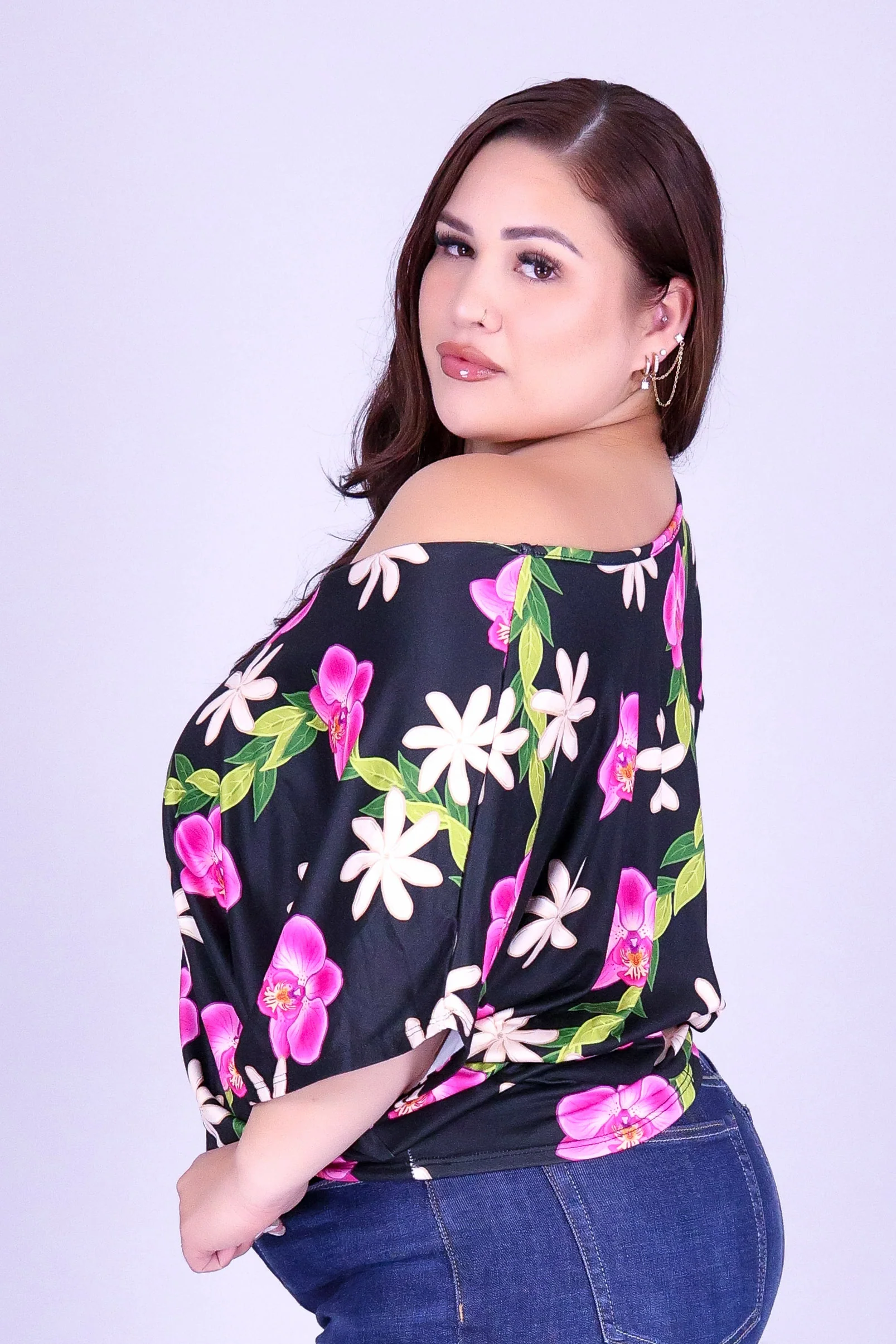 ORCHID TIARE DOLMAN TOP - Image 3