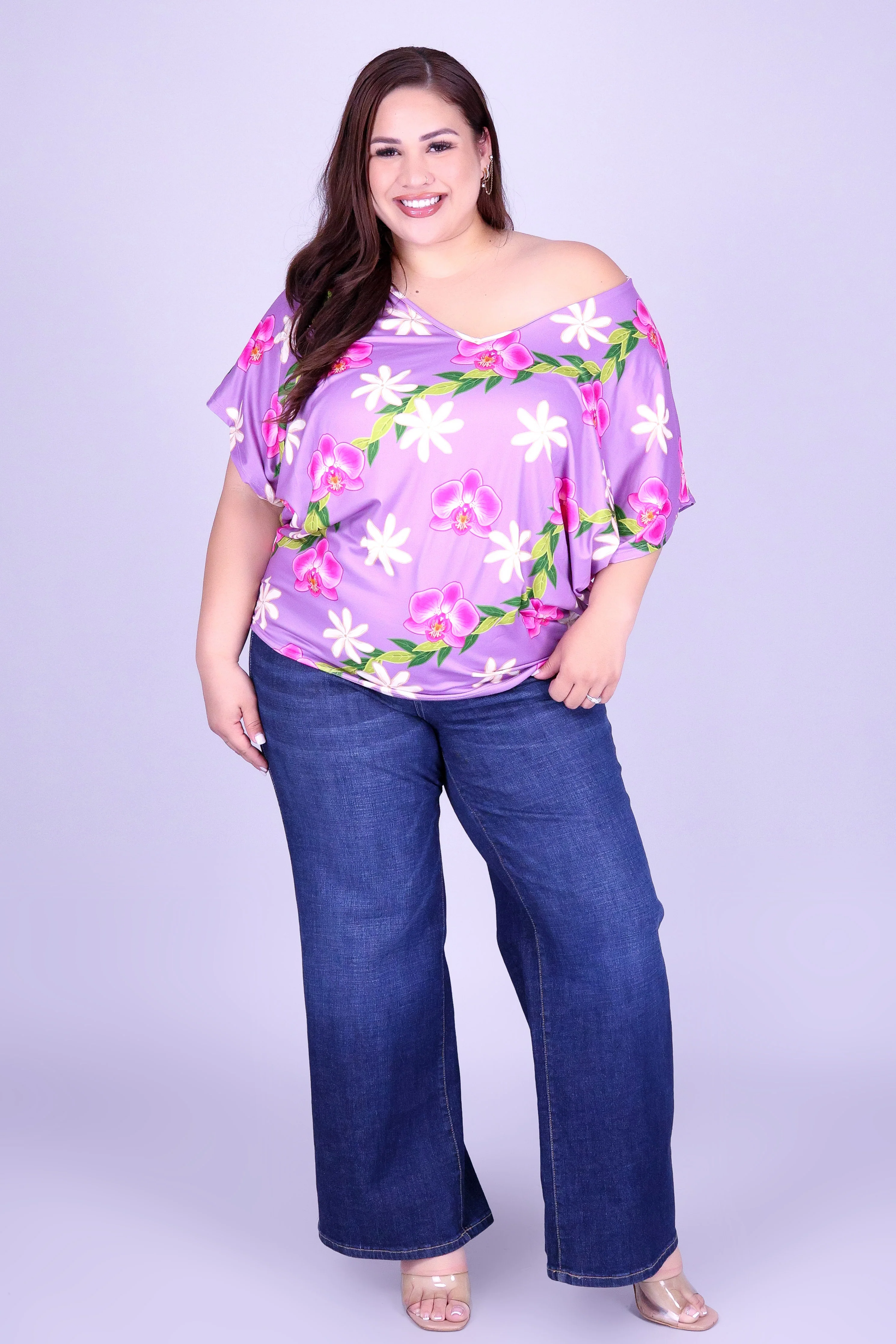 ORCHID TIARE DOLMAN TOP